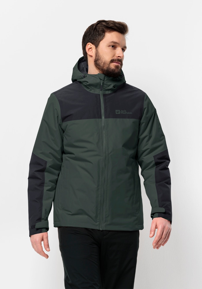 Jack Wolfskin Winterjacke "JASPER INS JKT M", mit Kapuze