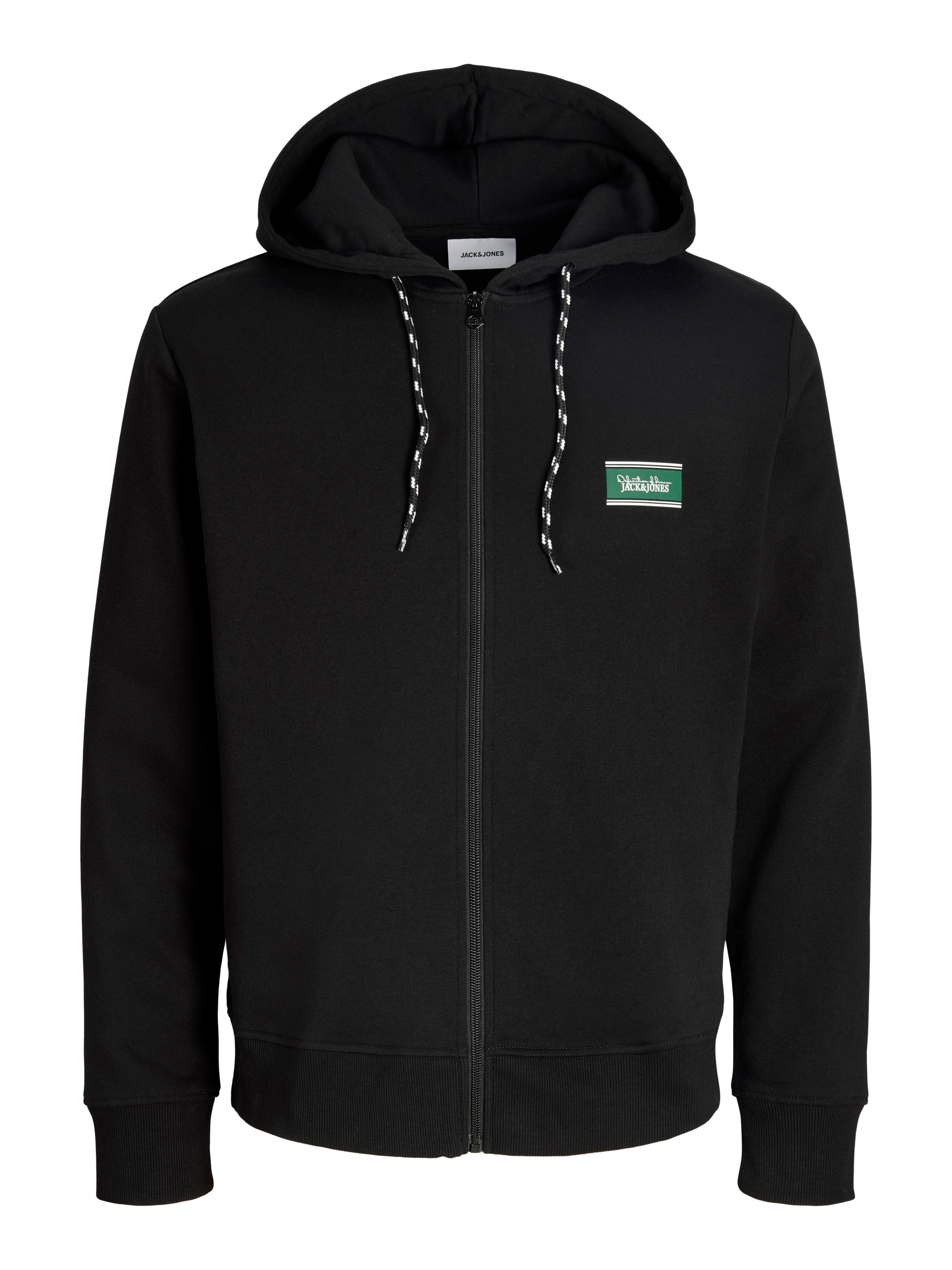 Jack & Jones Kapuzensweatjacke "JJBUSTER SWEAT ZIP HOOD BTS" Baumwollmischung, regular Fit
