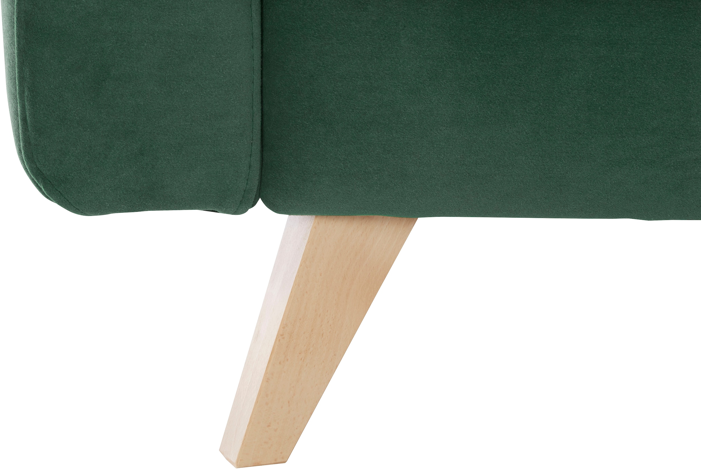 exxpo - sofa fashion 3-Sitzer »Nappa, kompakt und komfortabel, bequem, zeitloses Design, L-Form«, tolle Detailverarbeitung
