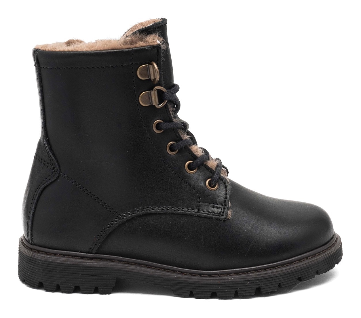 Bisgaard Winterboots »maia lamb«, Boots mit Lammfell, Größenschablone zum Download