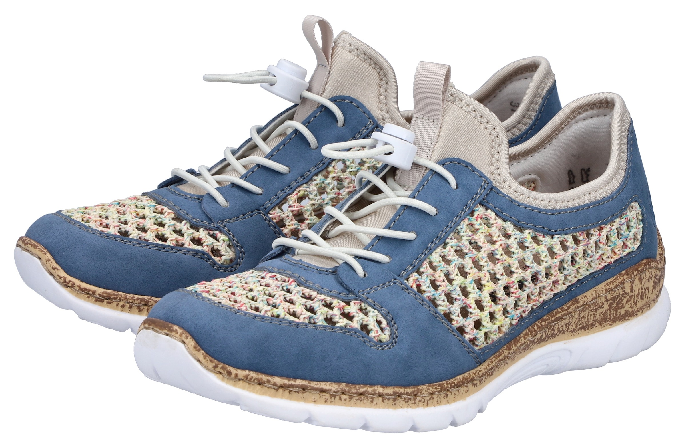 Rieker Slip-On Sneaker Slipper, Freizeitsneaker, Halbschuh mit Schnellversc günstig online kaufen