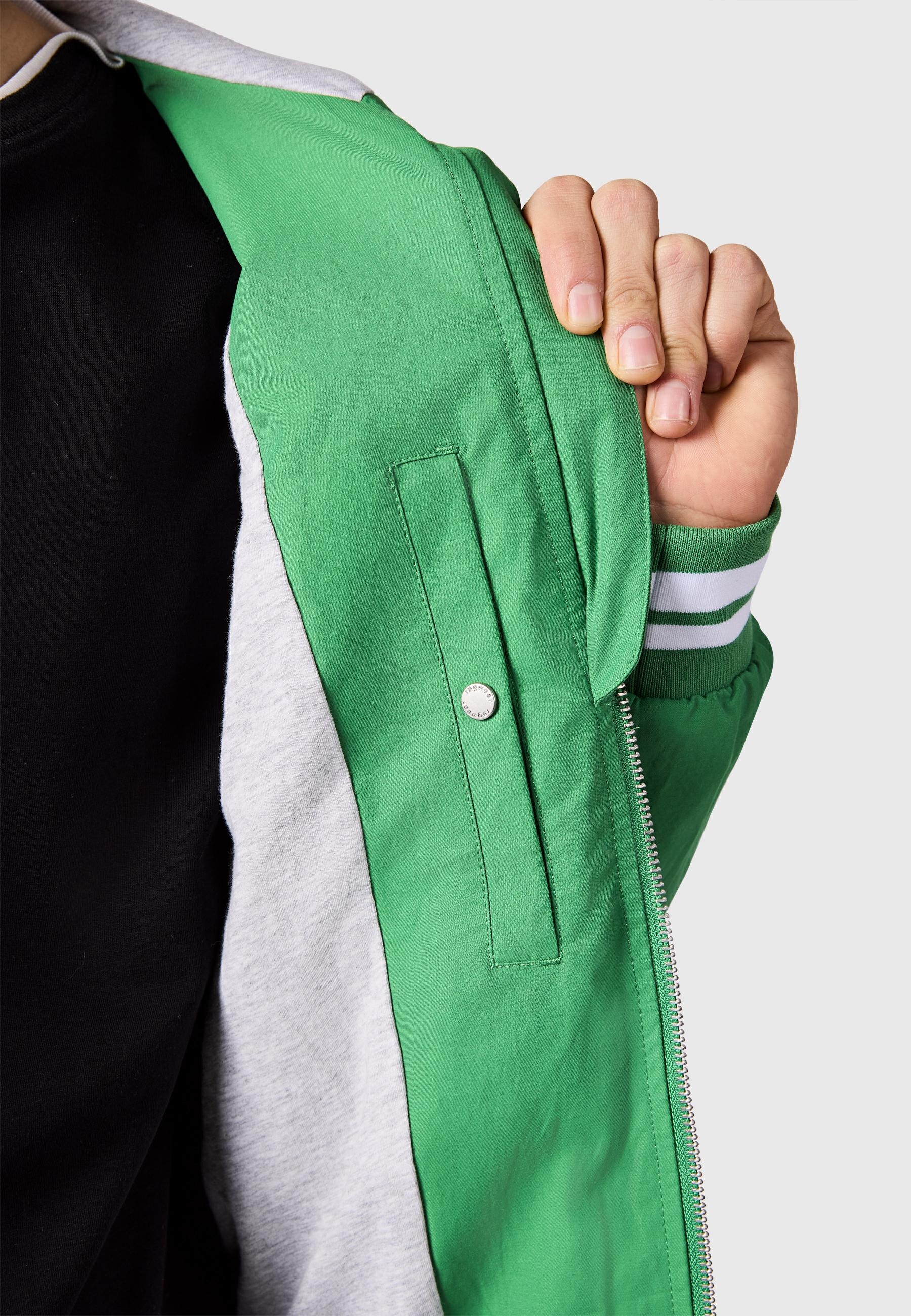 Ragwear Outdoorjacke »Stewan YOUMODO« mit Kapuze leichte Herren Übergangsjacke mitelastischen Bündchen
