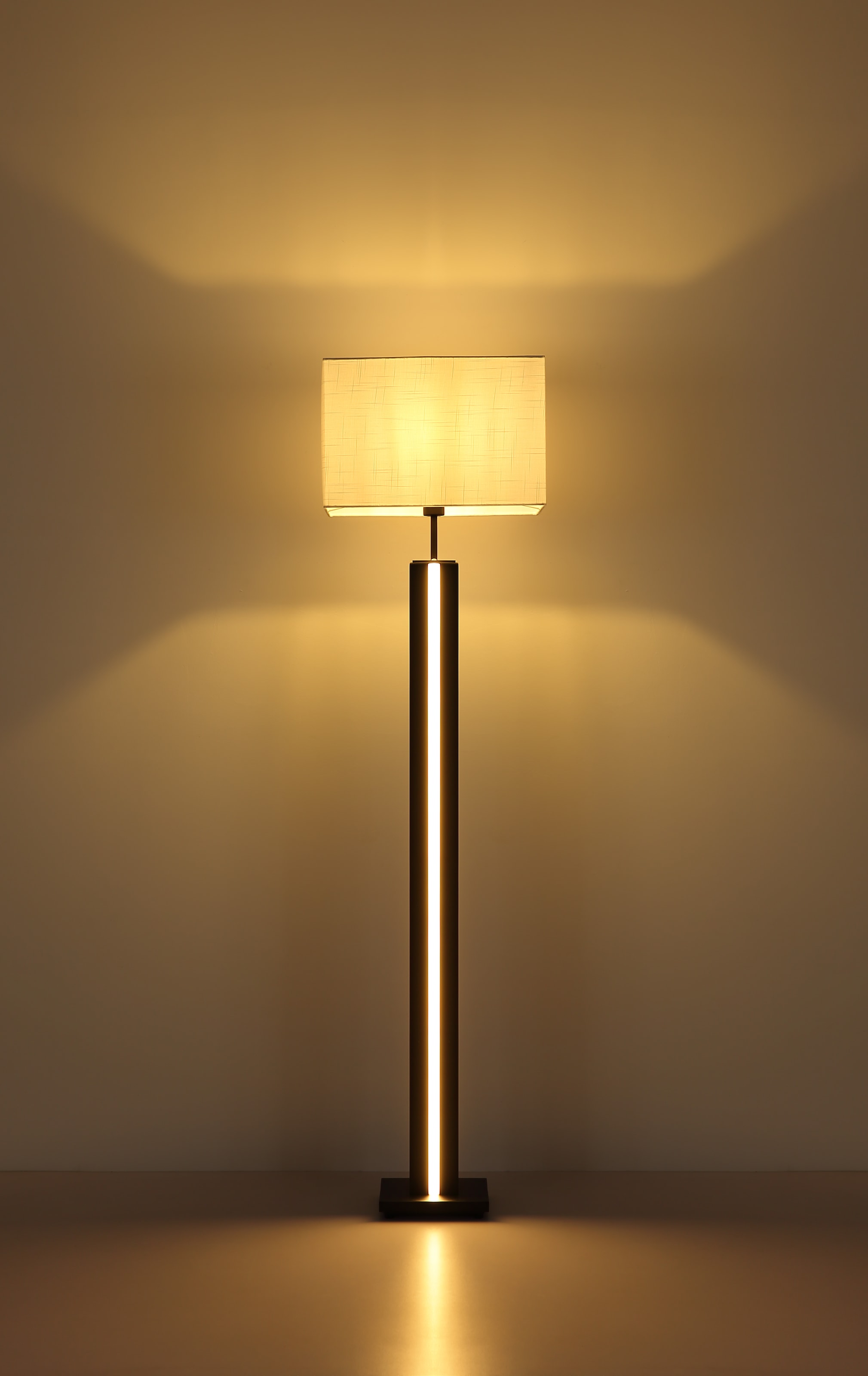 NOWA Stehlampe »FOREST« E27 1 Stk. Touchdimmer, LEDs im Sockel separat schaltbar