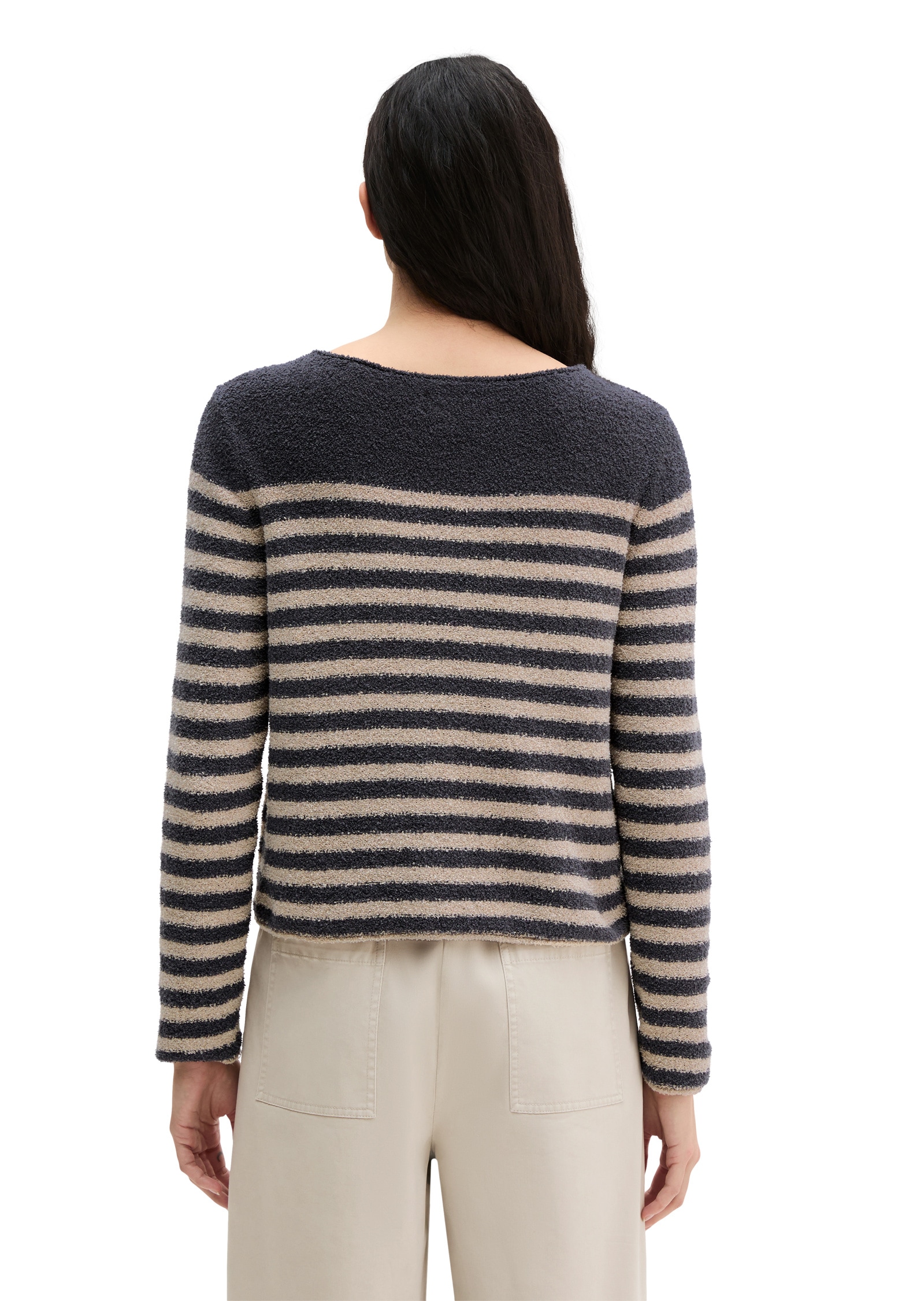 Marc O'Polo Rundhalspullover »aus Organic Cotton-Mix«