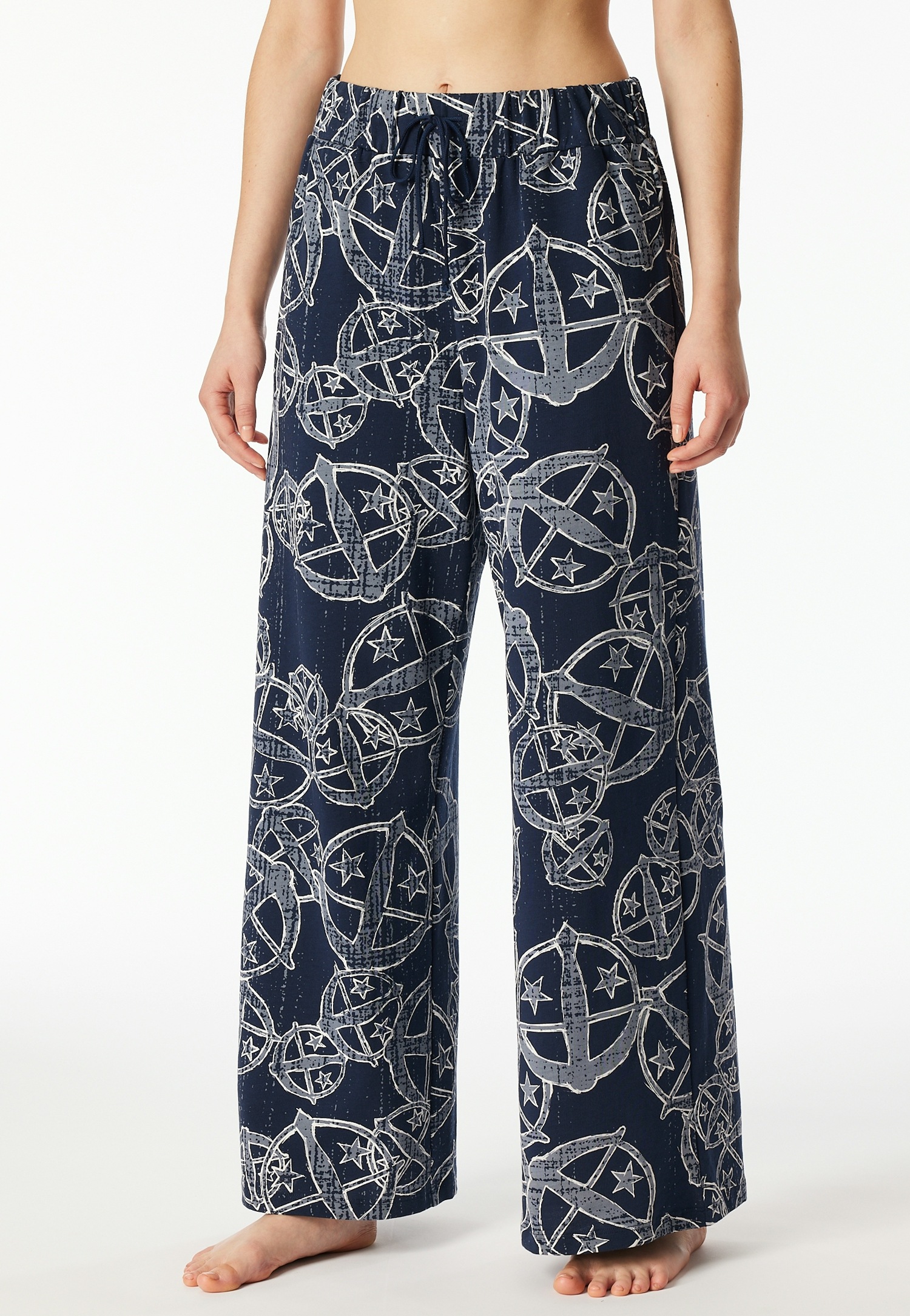 Schiesser Loungehose "SCHIESSER 150 YEARS", seitliche Taschen, weites Bein, günstig online kaufen