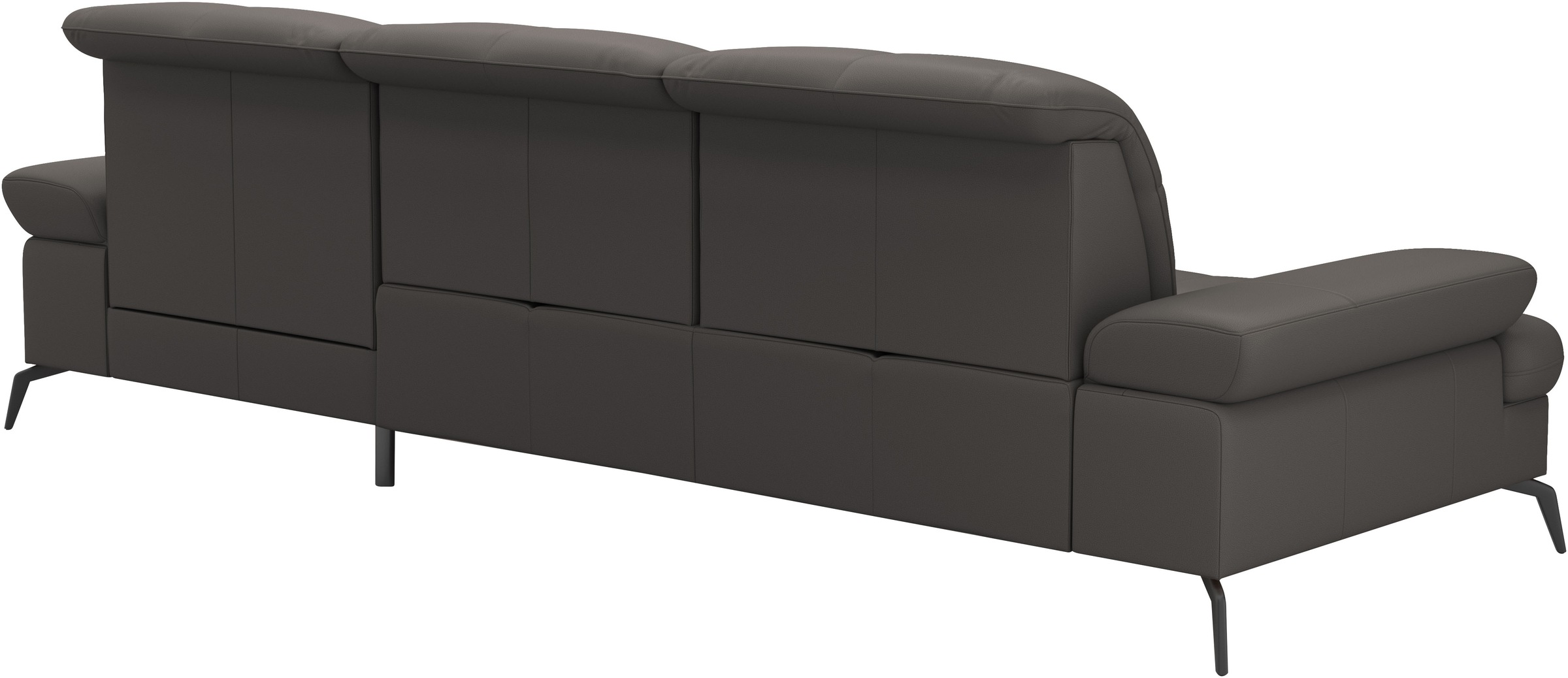 sit&more Ecksofa »Amica, L-Form, inkl. Sitztiefenverstellung & Armteilverstellung«, wahlweise mit Bettfunktion, Bettkasten und Kopfteilverstellung