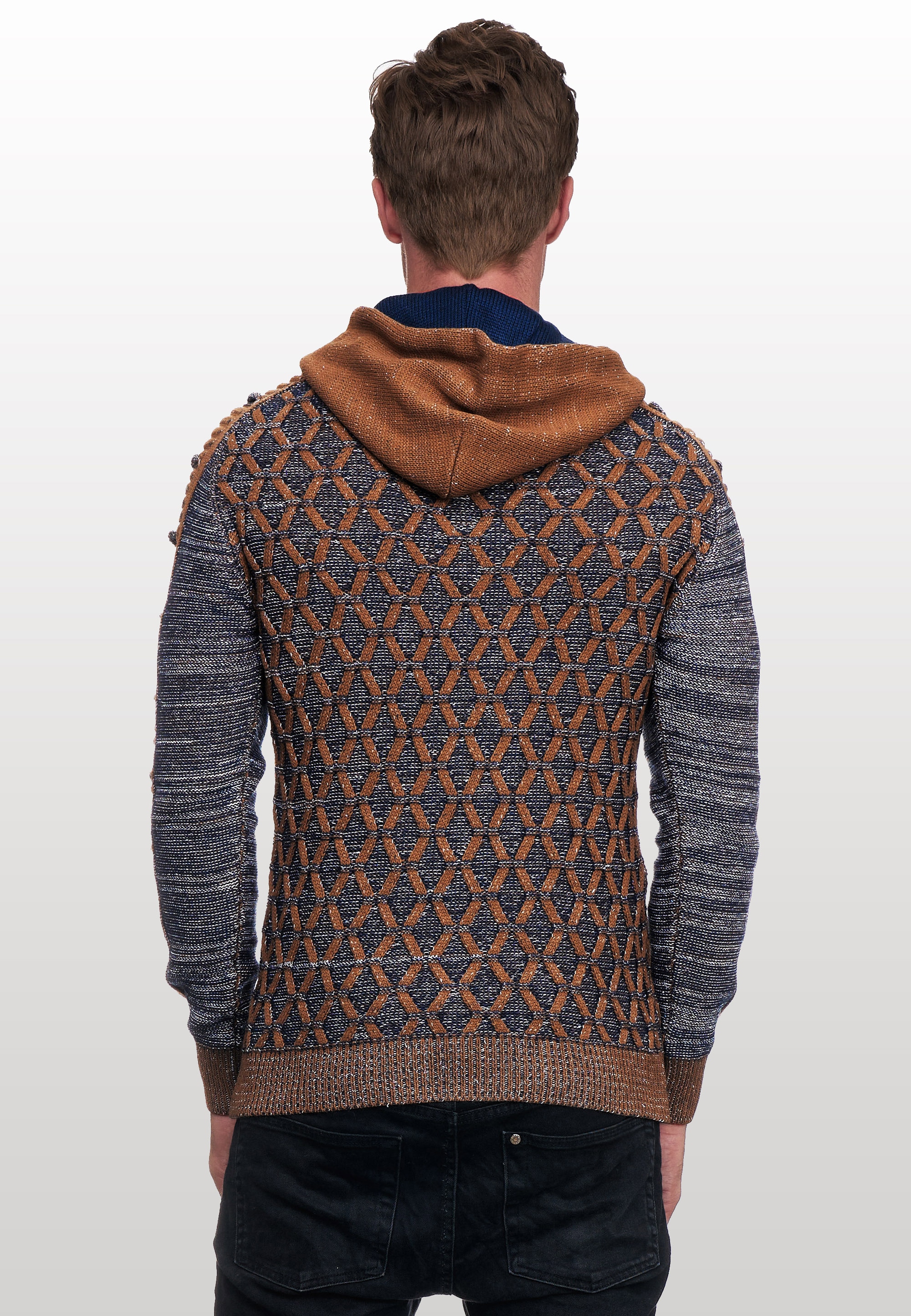 Rusty Neal Kapuzensweatshirt, in ausgefallenem Design
