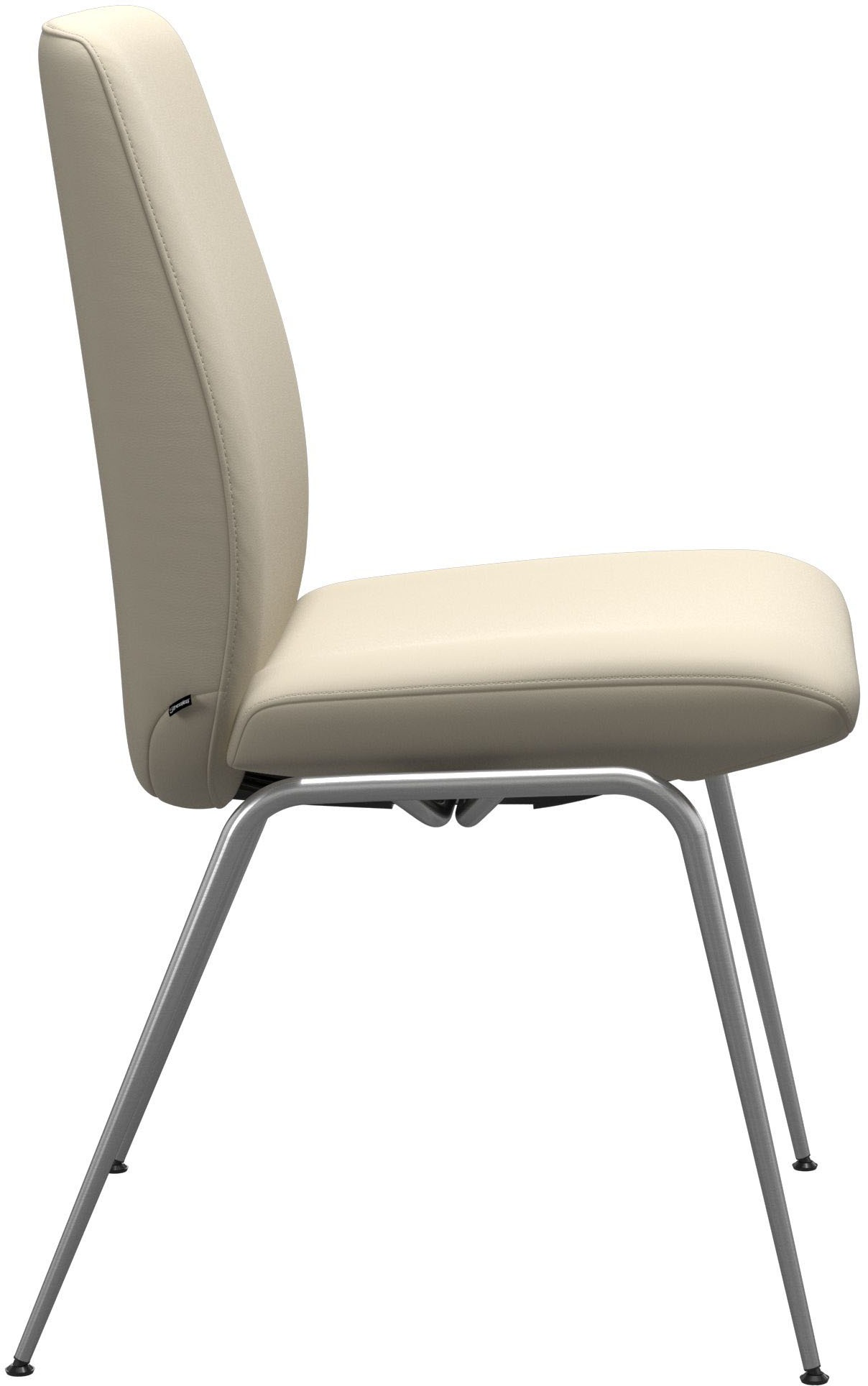 Stressless® Polsterstuhl »Laurel«, Leder BATICK, Low Back, Größe L, mit Beinen aus Stahl in Chrom glänzend