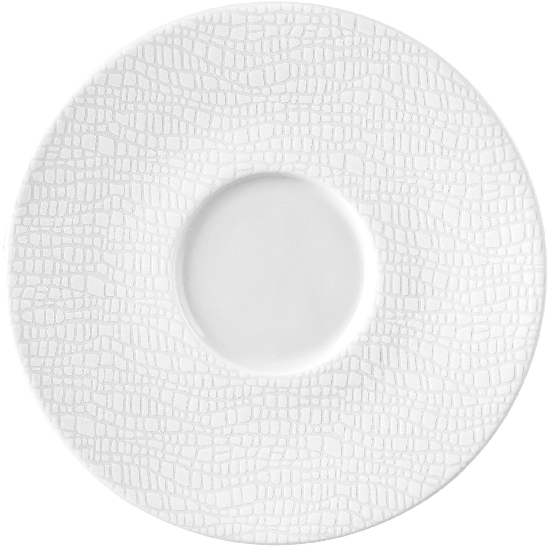 SELTMANN WEIDEN Untertasse "Life Fashion", 16,5cm, weiß, Speiseteller, Kombi-Untertasse 16,5 cm