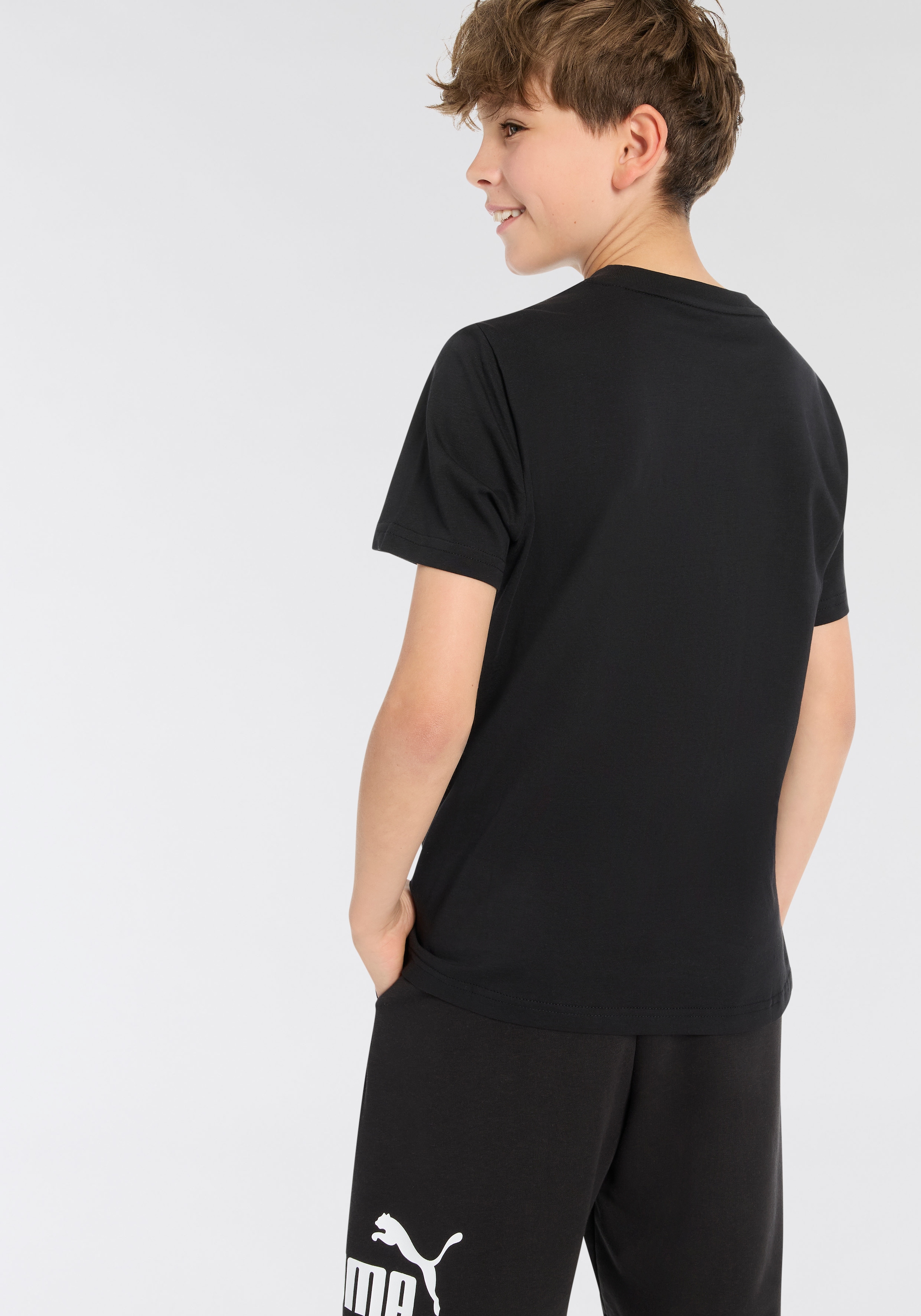 PUMA T-Shirt »ESS LOGO LAB TEE B«