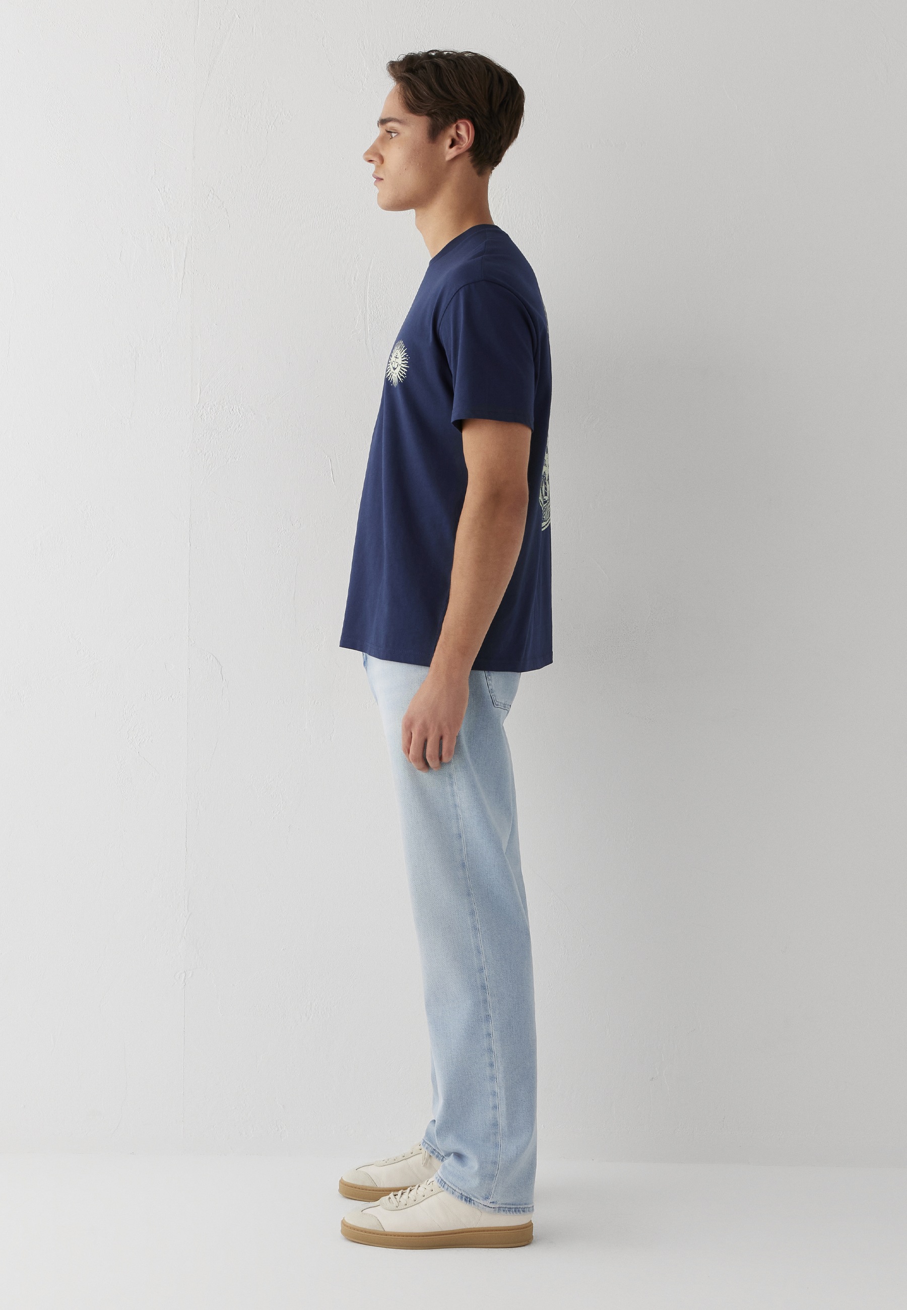 Mavi T-Shirt »PRINTED TEE« T-Shirt mit maritimem Print
