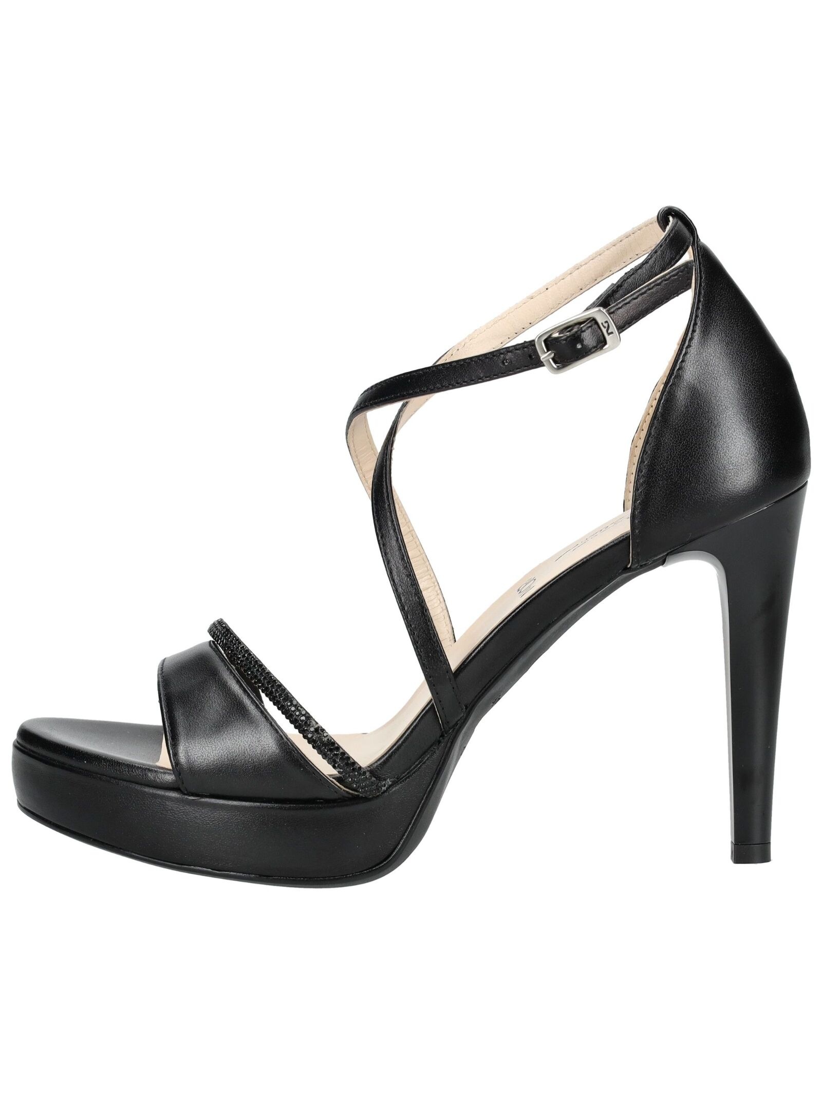 Nero Giardini High-Heel-Sandalette "Nero Giardini Sandalen Leder" günstig online kaufen