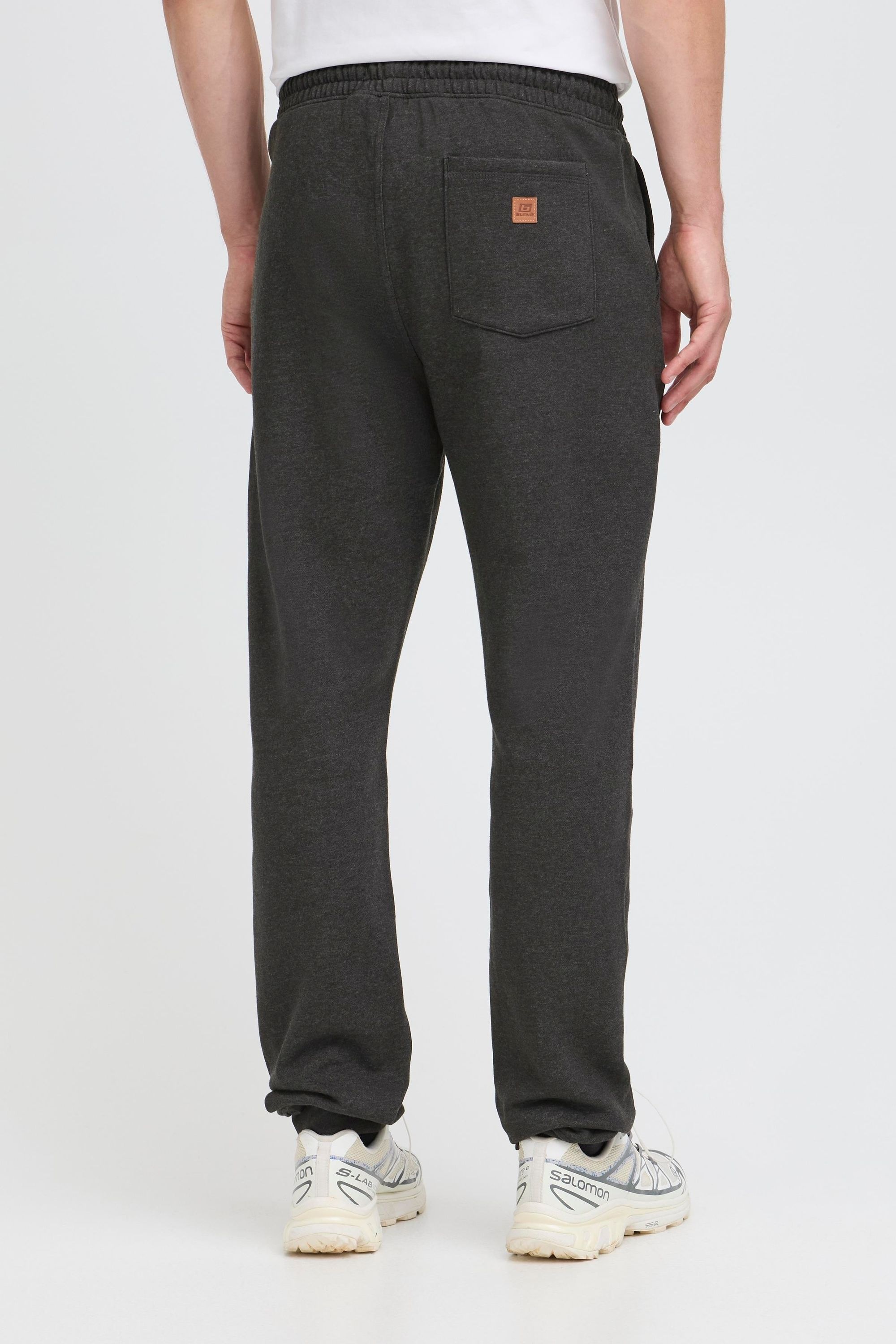 Sweathose BLEND "Sweathose BHPoval", Herren, Gr. M, N-Gr, grau (charcoal mix), Obermaterial: 60% Baumwolle CO. 40% Polyester PES., Hosen Sweathose 6