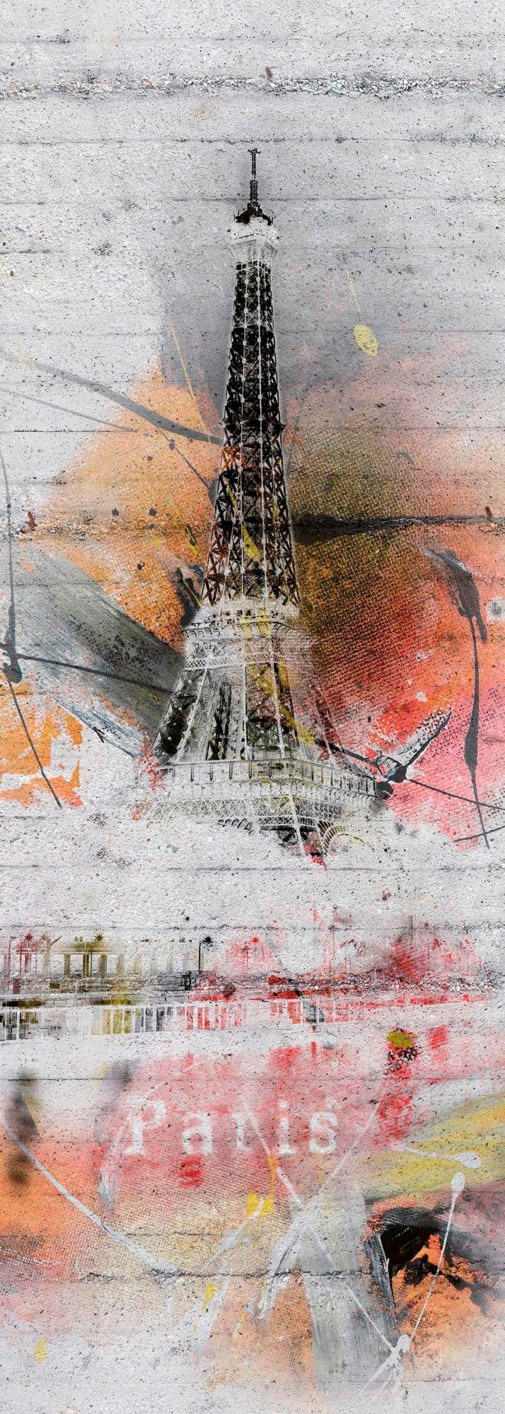 Komar Vliestapete »Paris« 100x280 cm (Breite...