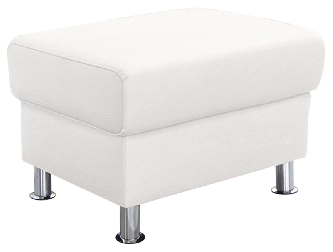 TRENDMANUFAKTUR Hocker "Rondo, Polsterhocker zur Serie, Breite 67 cm, Füße günstig online kaufen