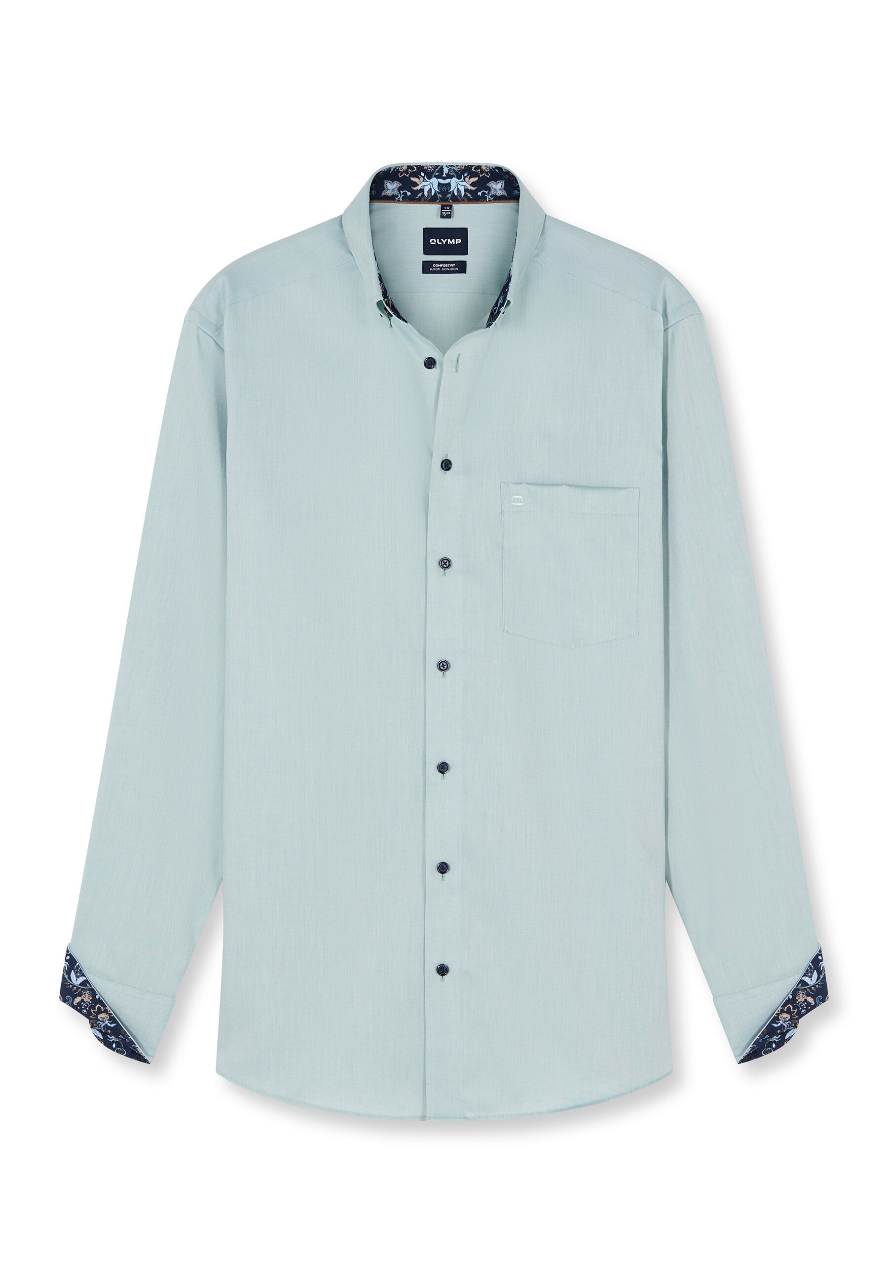 OLYMP Businesshemd "OLYMP Luxor, Comfort Fit, Button-down"