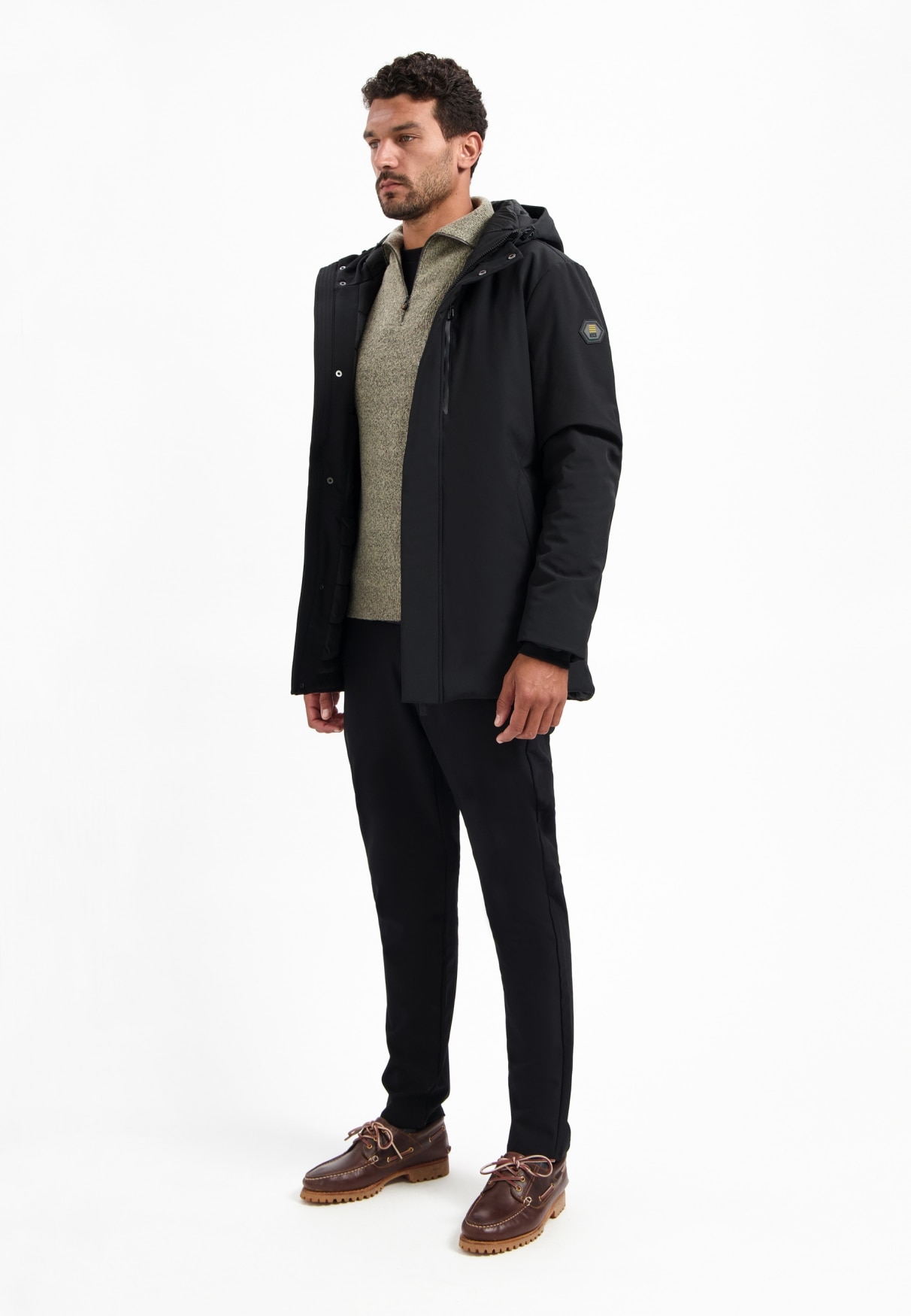 NO EXCESS Softshellparka »No Excess Softshellparka Jacket Long Soft Shell«