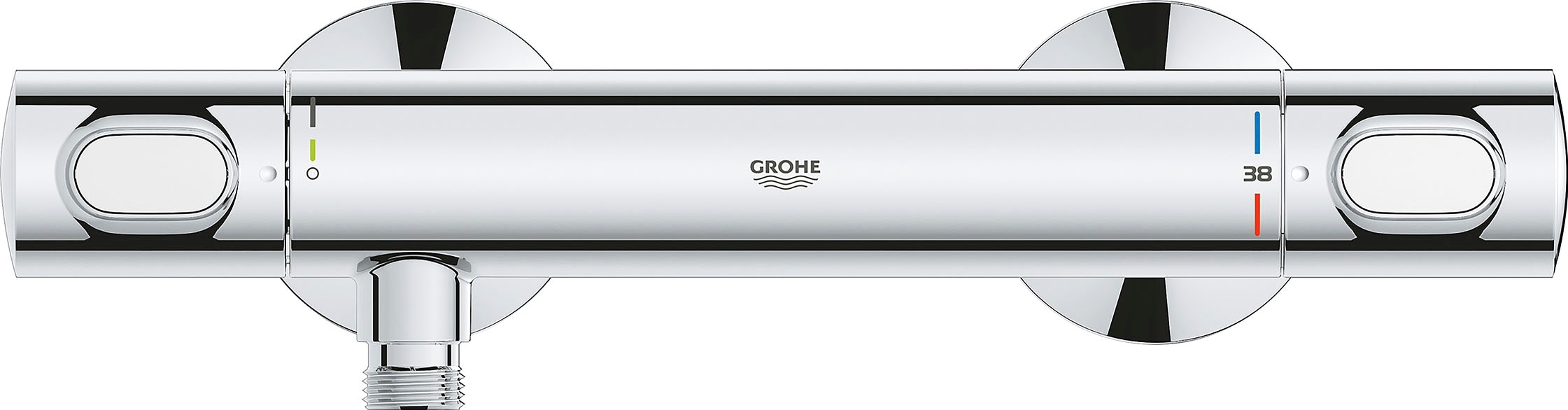 Grohe Brausethermostat »Precision Flow«, mit Wassersparfunktion