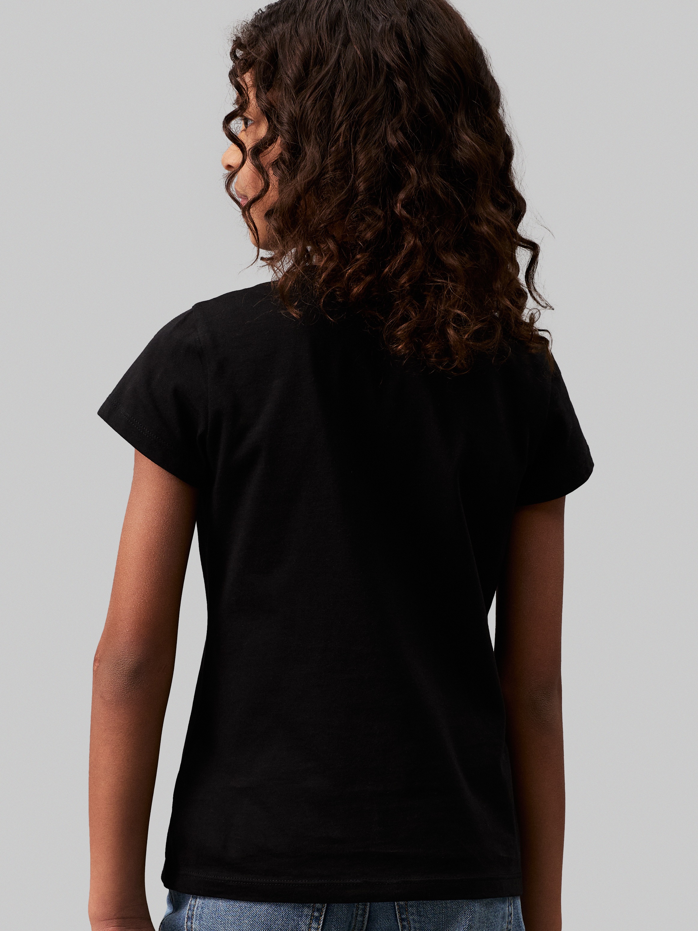 Calvin Klein Jeans T-Shirt »MICRO MONOGRAM TOP«, für Kinder bis 16 Jahre
