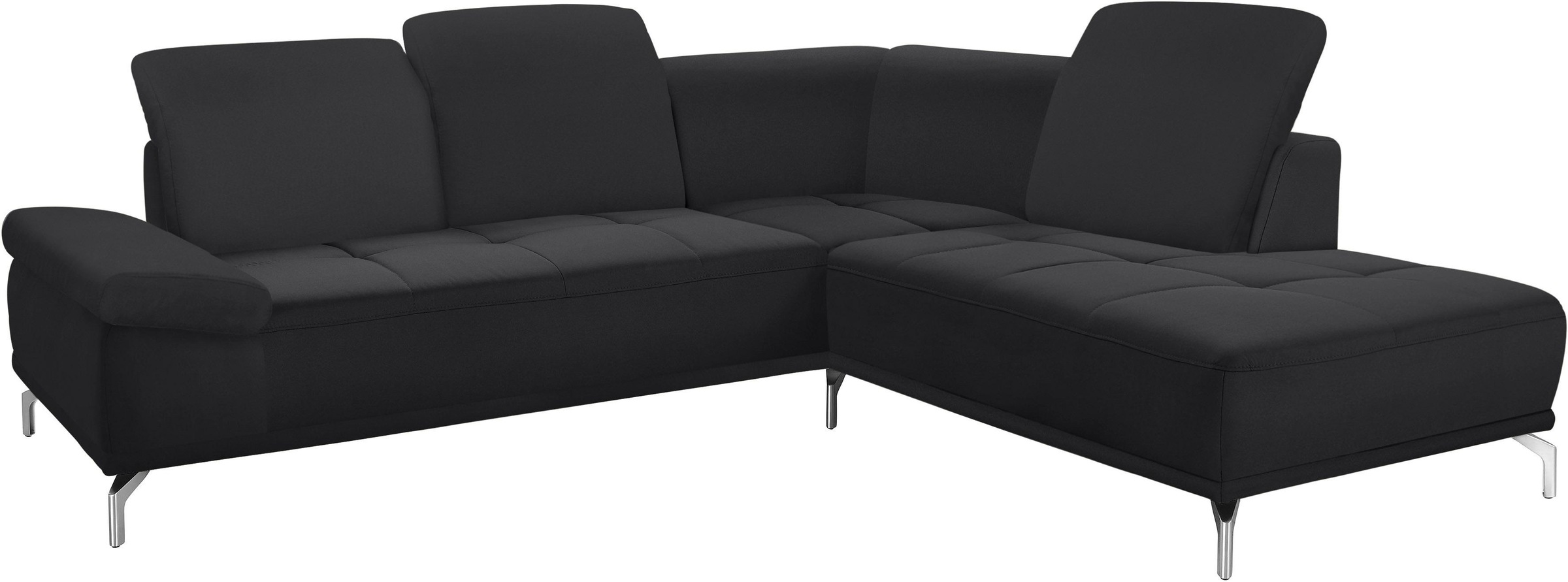 Home affaire Ecksofa "Caluna" Inkl.Sitztiefenverstellung, wahlweise mit Kop günstig online kaufen