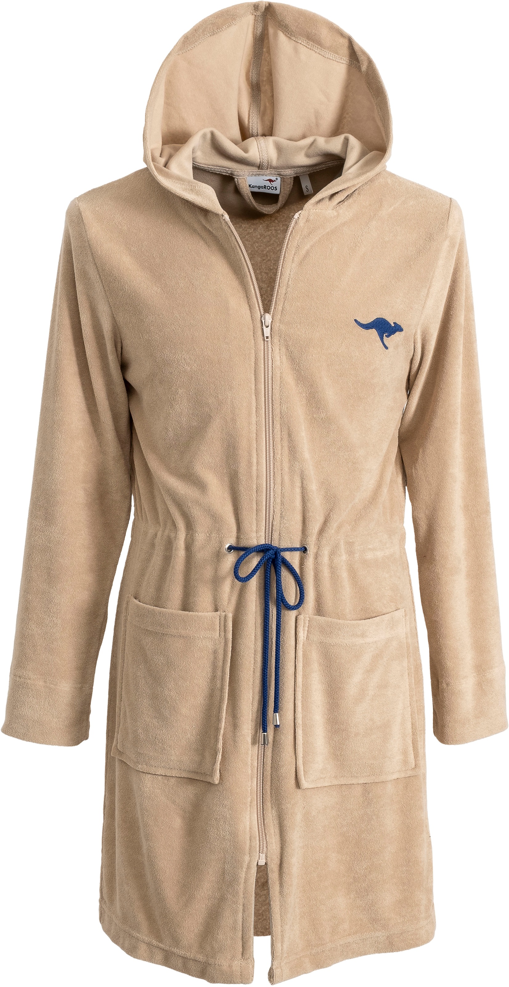 KangaROOS Damenbademantel "Kira, ideal für Sauna & Spa, Hotelbademantel, Mo günstig online kaufen