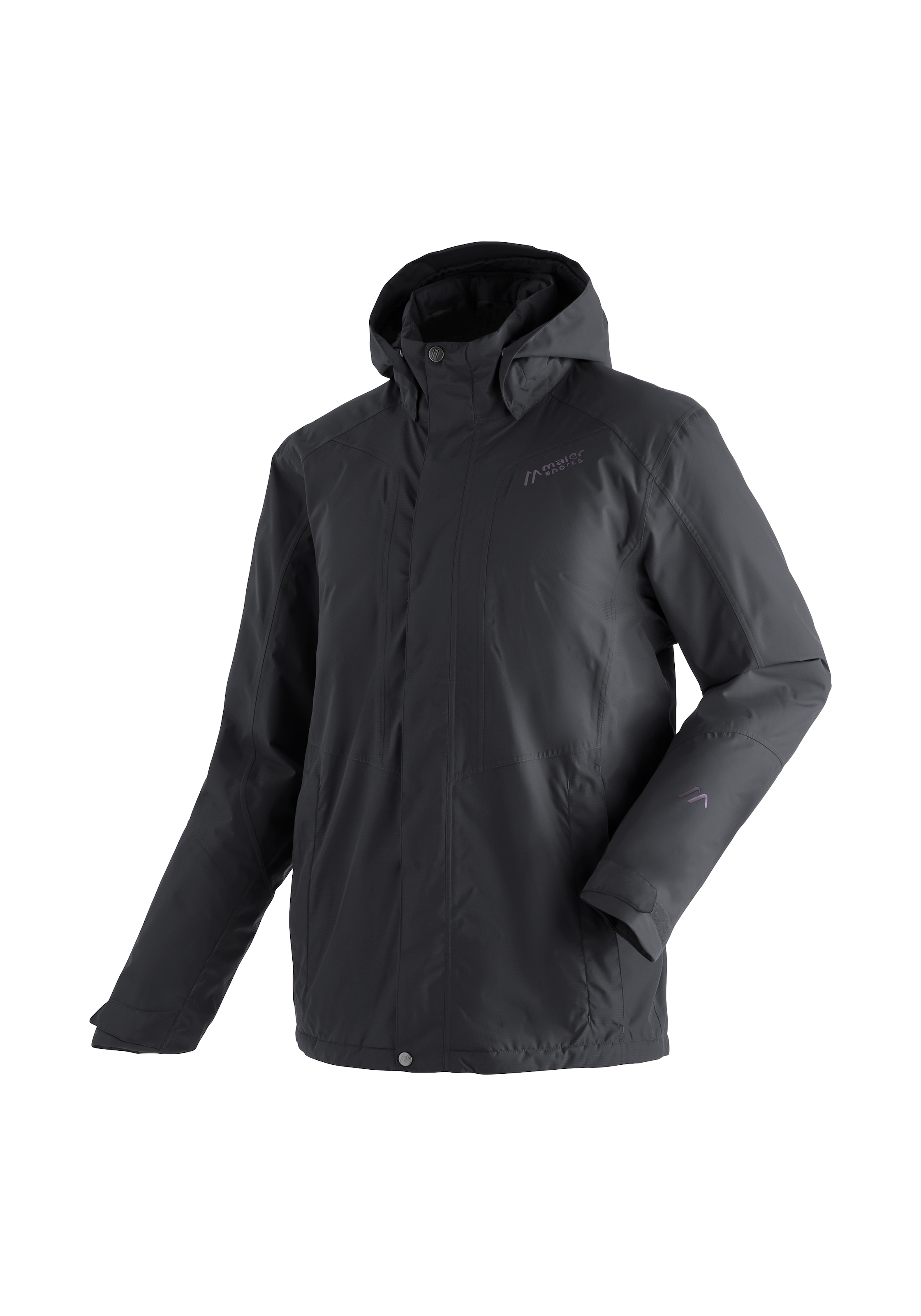 Maier Sports Funktionsjacke "Metor Therm M", Wattiert, wasserdicht, atmungsaktiv, mit Packaway