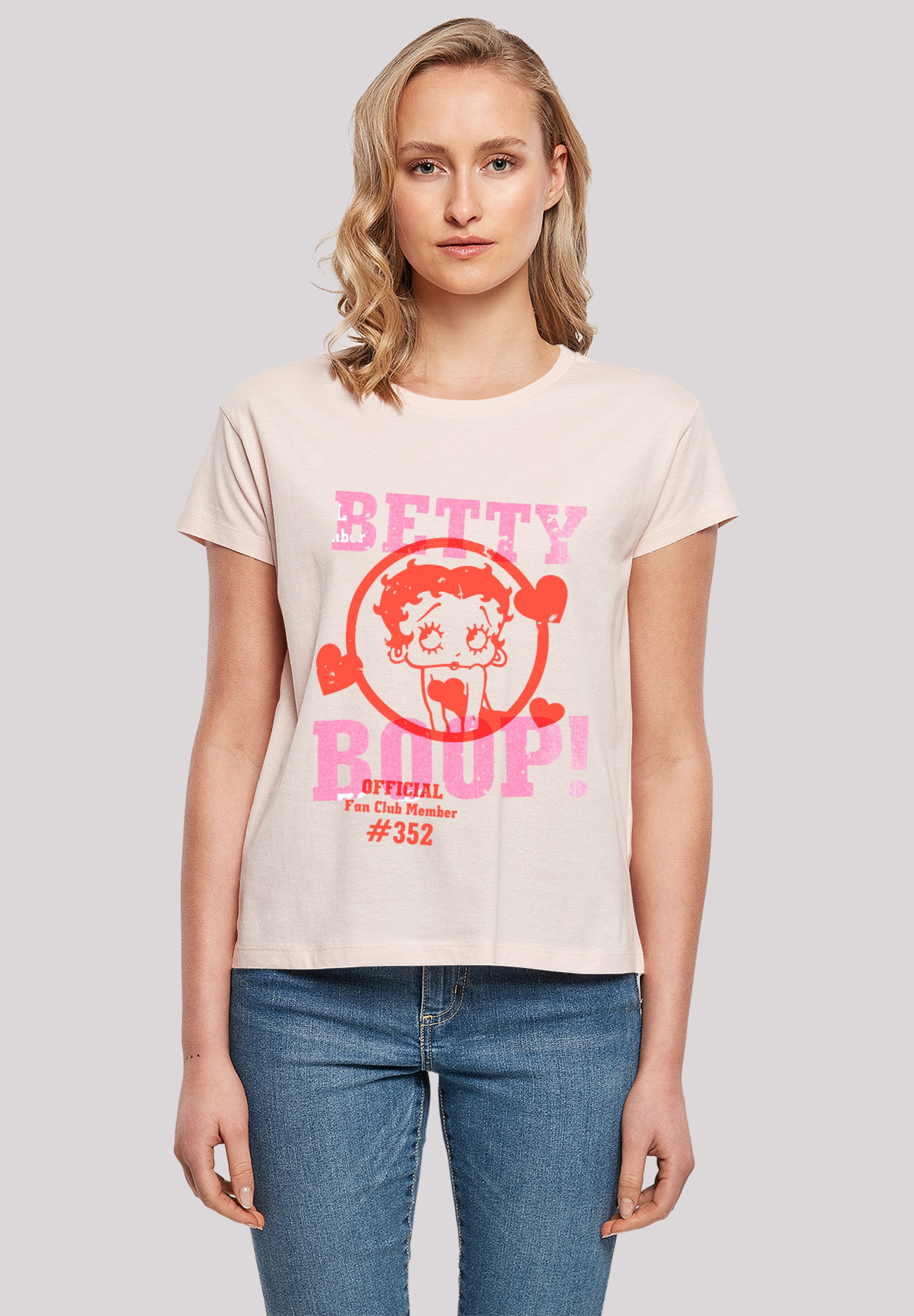 F4NT4STIC T-Shirt "Betty Boop Official Fan Club Member", Premium Qualität günstig online kaufen