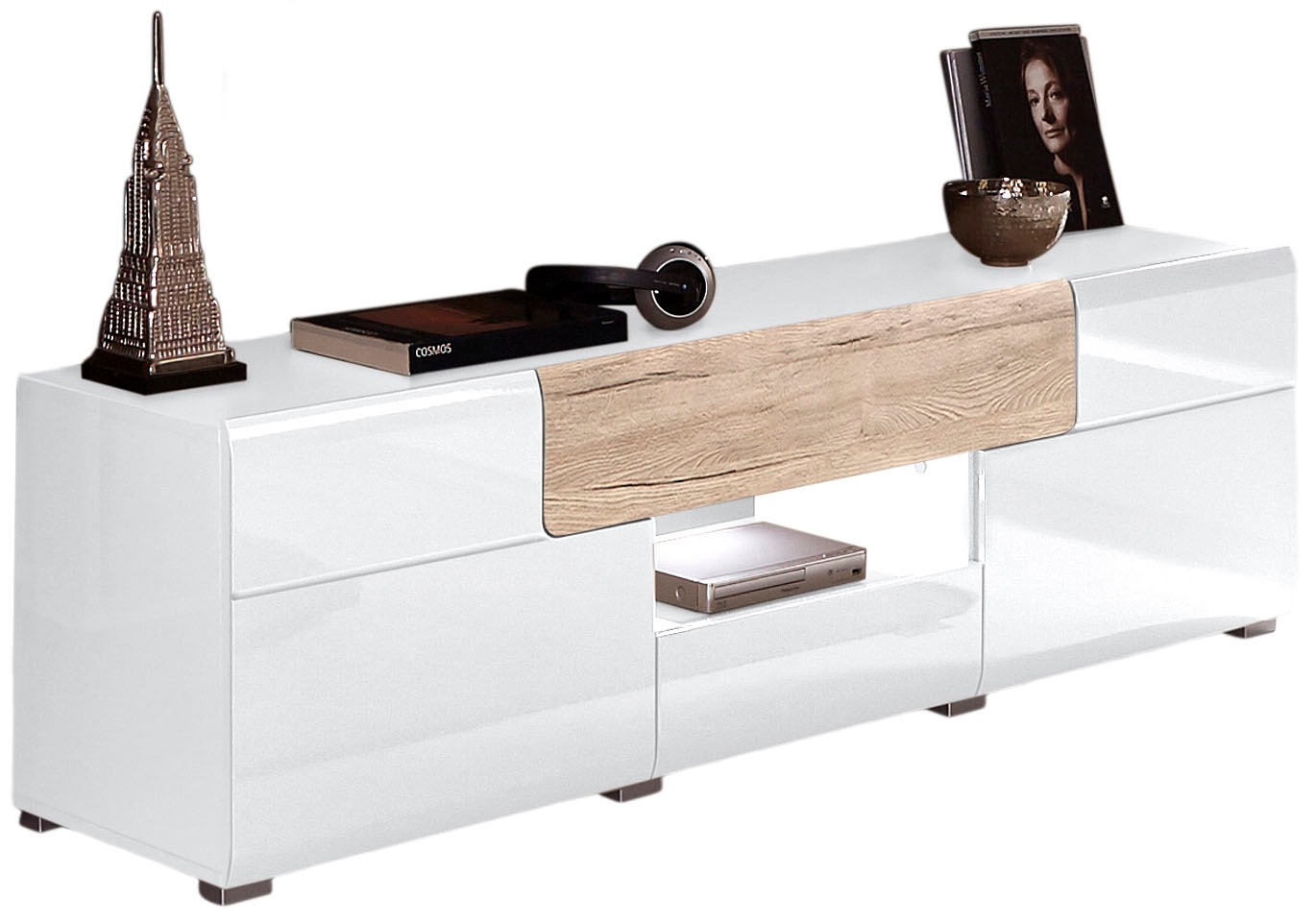 OTTO home Lowboard "Toledo,Breite 159cm, trendige TV-Schrank mit dekorative günstig online kaufen