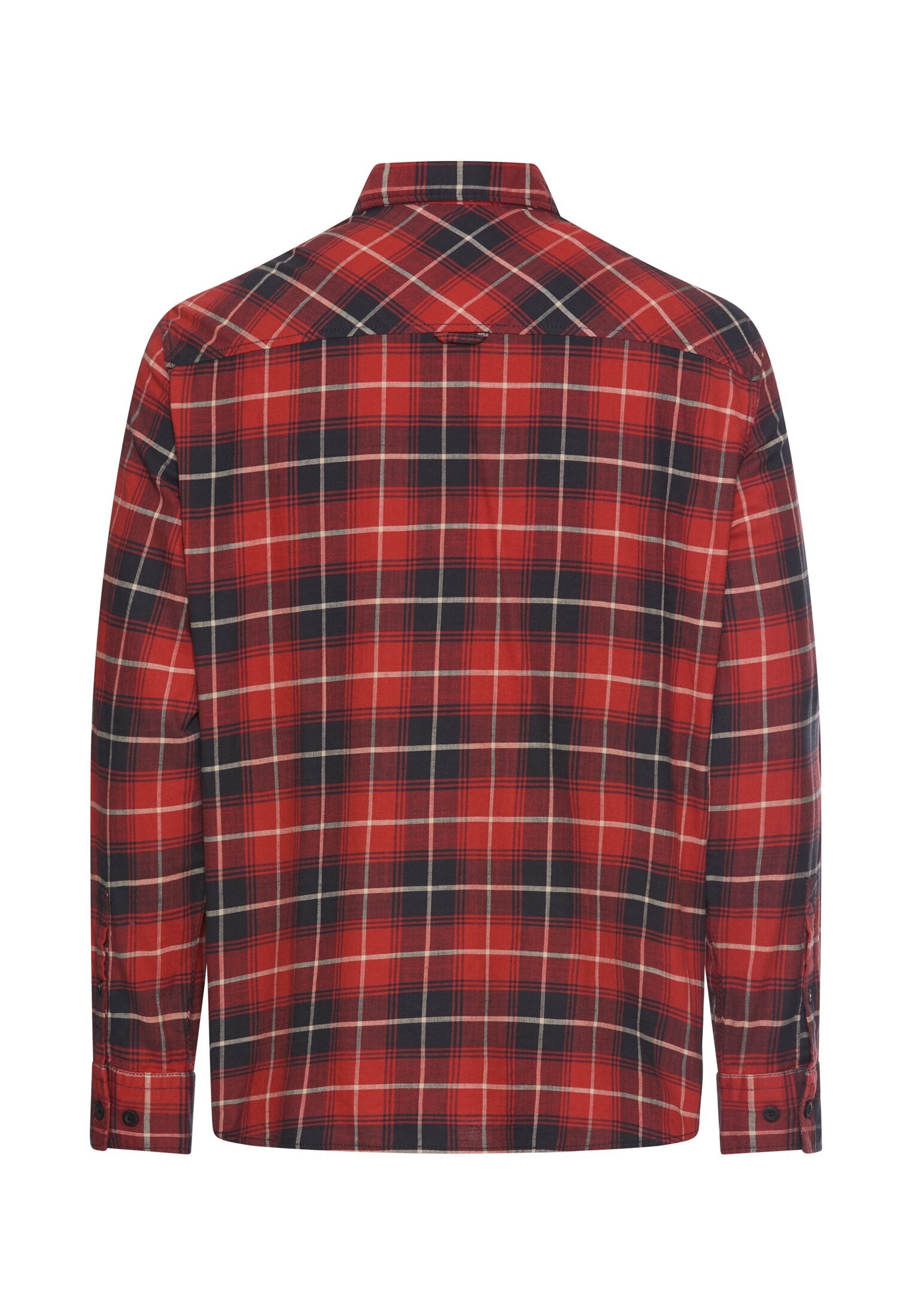 camel active Karohemd im Karo-Look und mit Button-Down-Kragen
