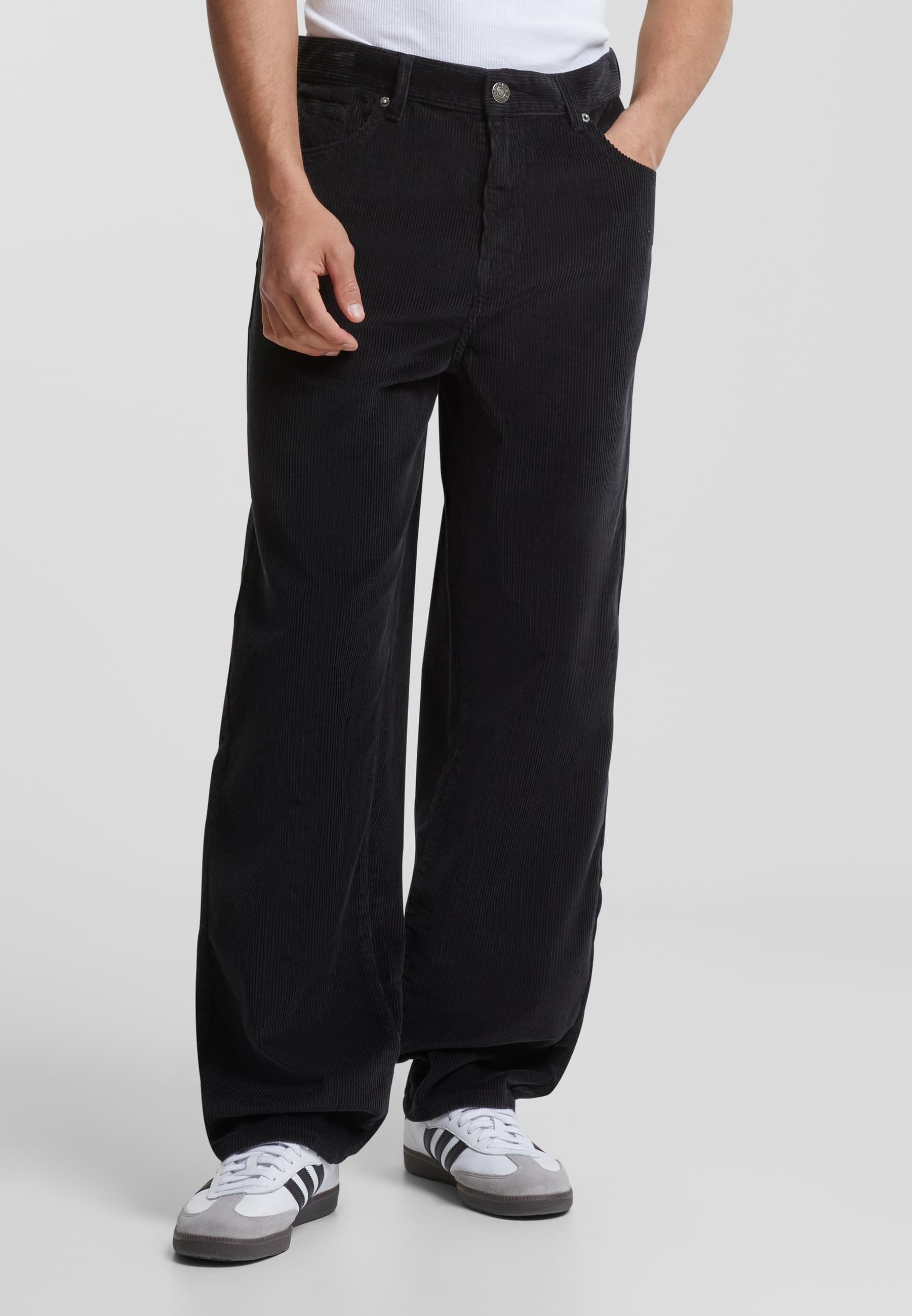 URBAN CLASSICS Stoffhose »Urban Classics Herren 90´s Corduroy Pants«, (1 tlg.)
