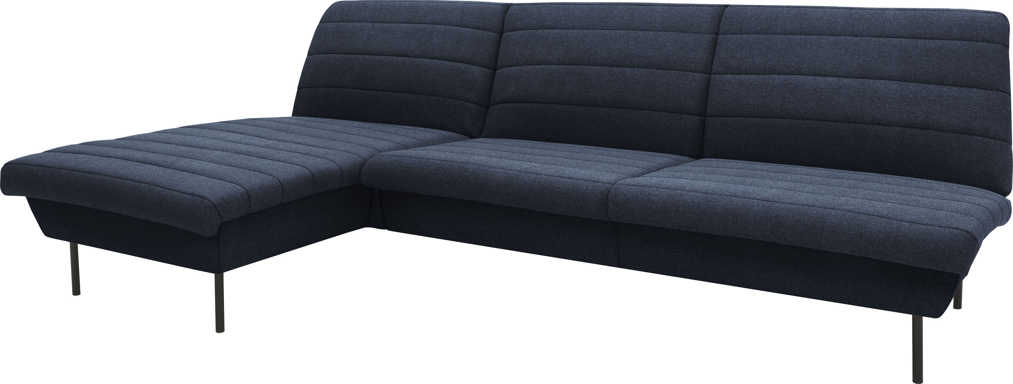 LOOKS by Wolfgang Joop Ecksofa "LOOKS IX L-Form" Quersteppung, ohne Armlehnen