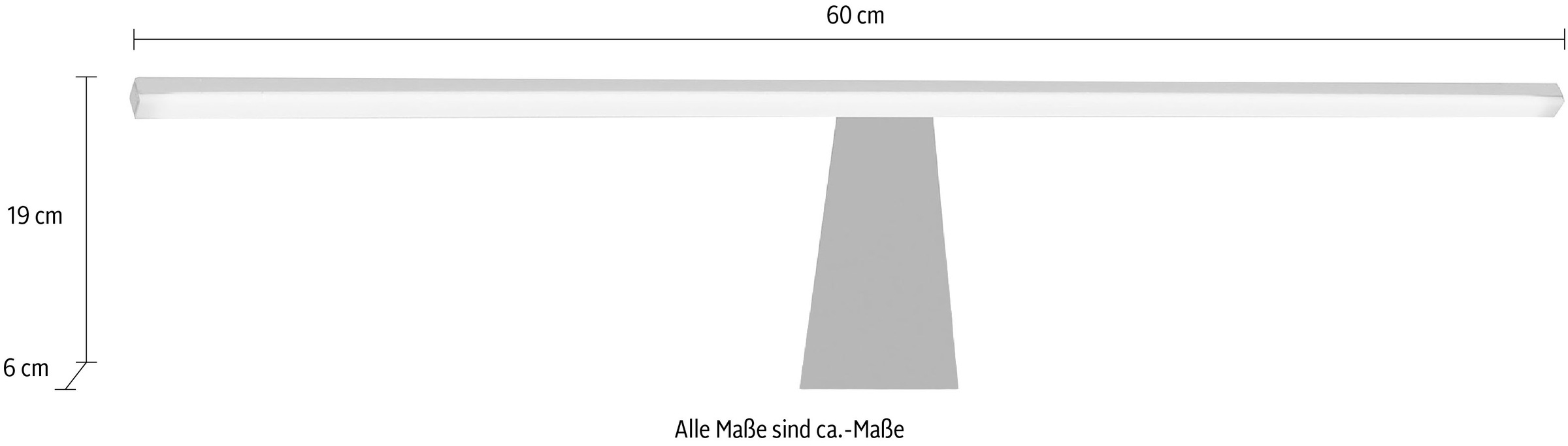 WIEMANN Aufbauleuchte, (3er Effizienzklasse BAUR | A+ Set)