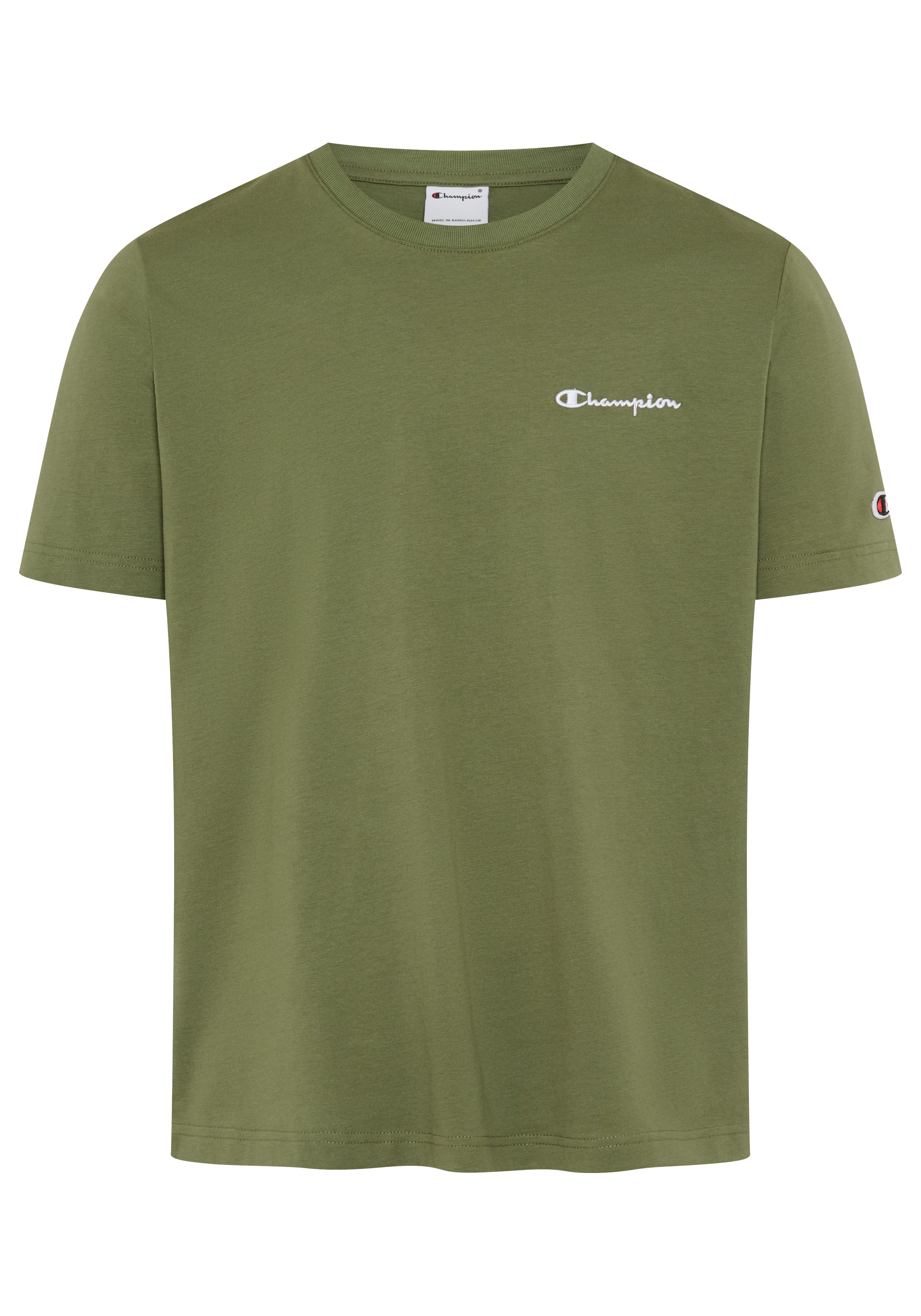 Champion T-Shirt »ICONS CONTRAST  SS Tee« Kurzarm, mit Rundhalsausschnitt, aus Baumwolle, sportlicher Schnitt