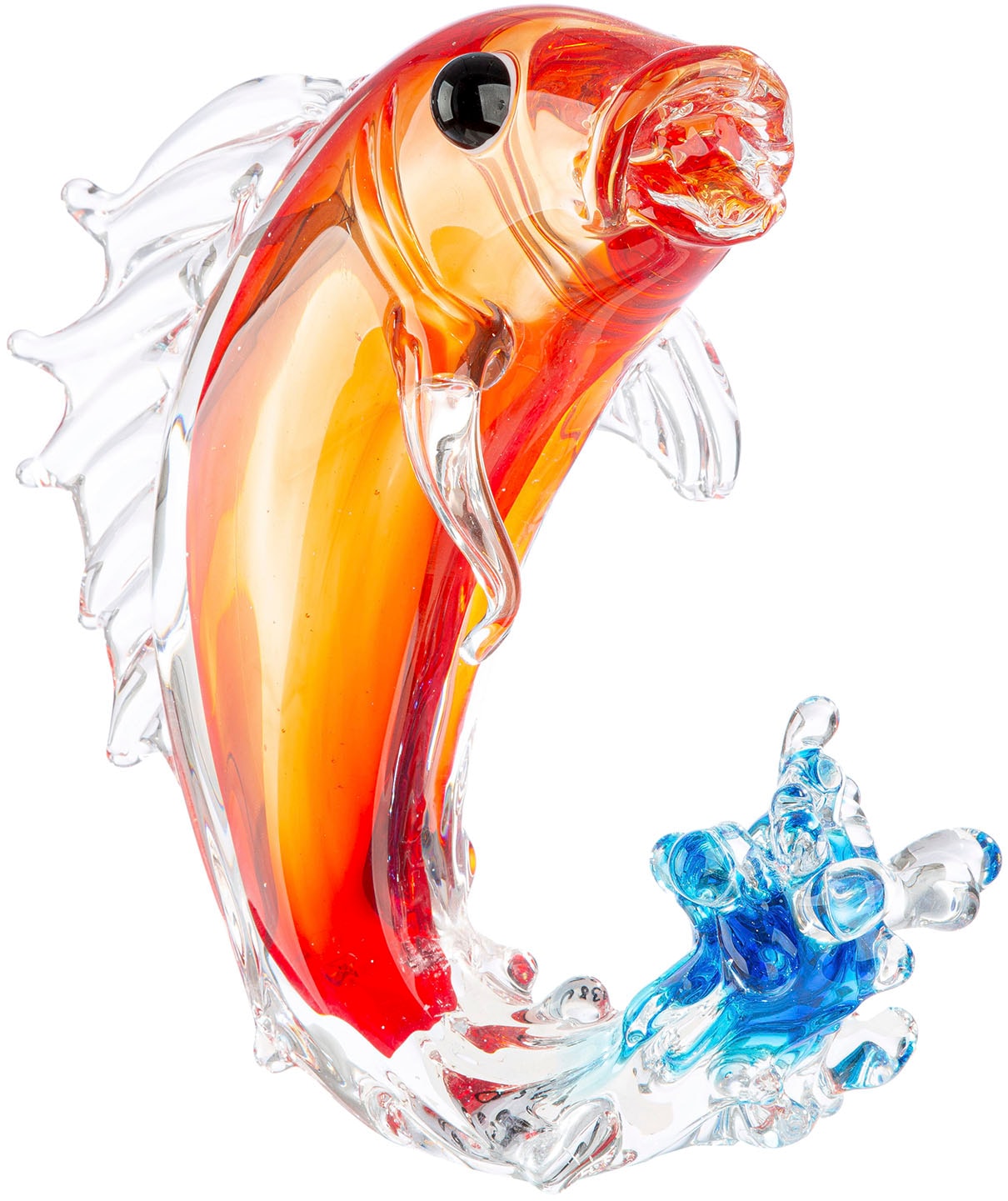 Casablanca by Gilde Tierfigur "Figur Fisch Piscium rot H. 22 cm"