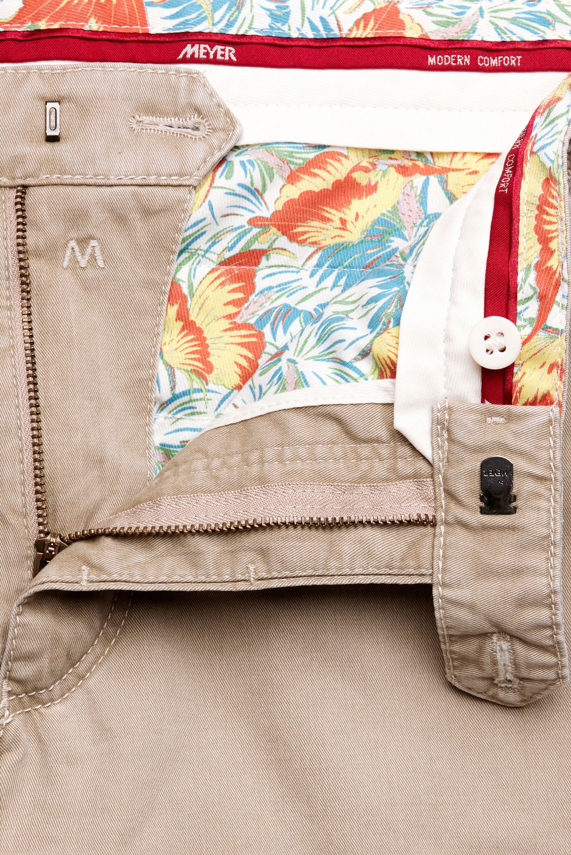 MEYER Chinos »NEW YORK«  mit Stretch-Dehnbund