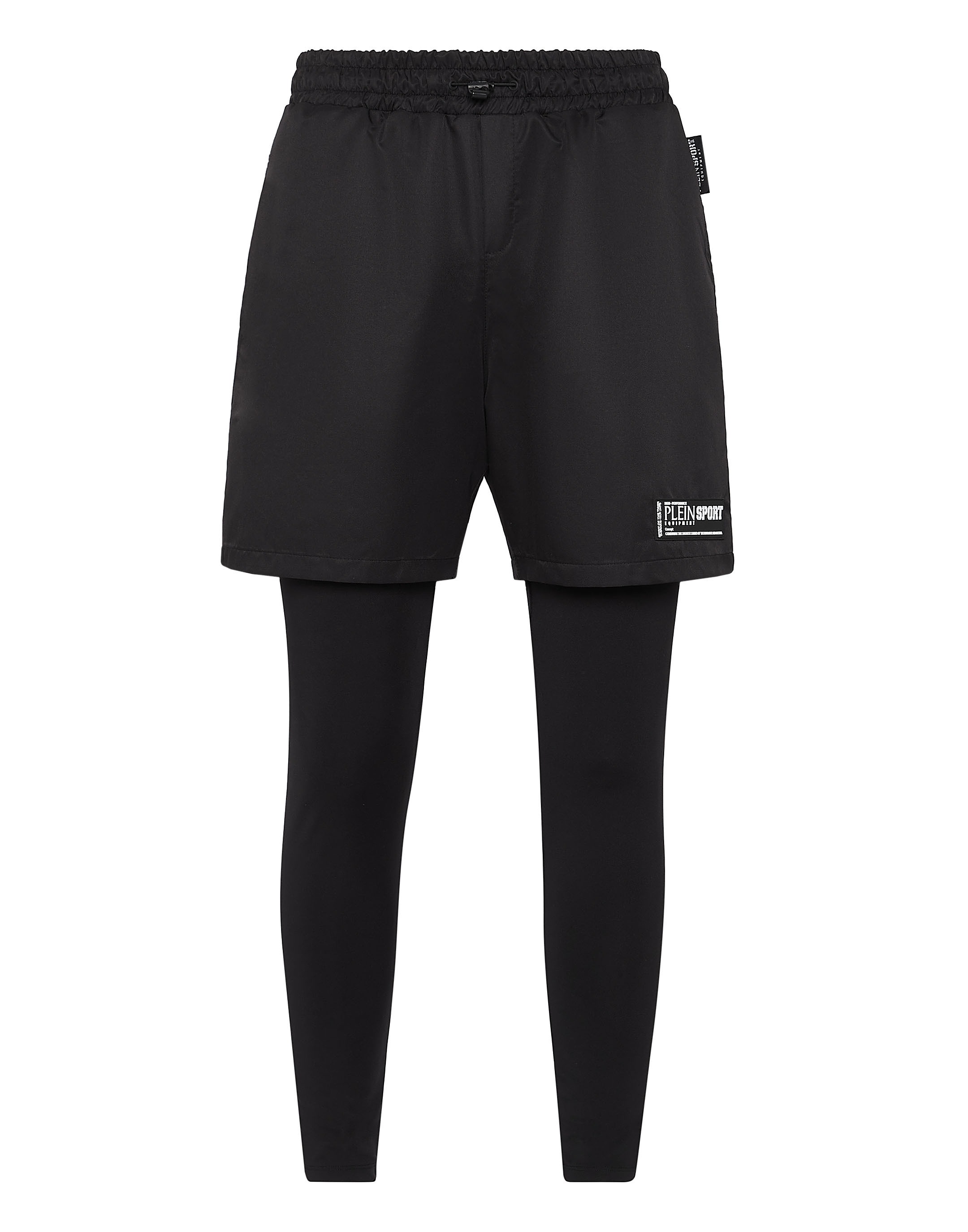 PLEIN SPORT Sporthose "2-In-1 Laufhose 2-In-1-Laufshorts" günstig online kaufen