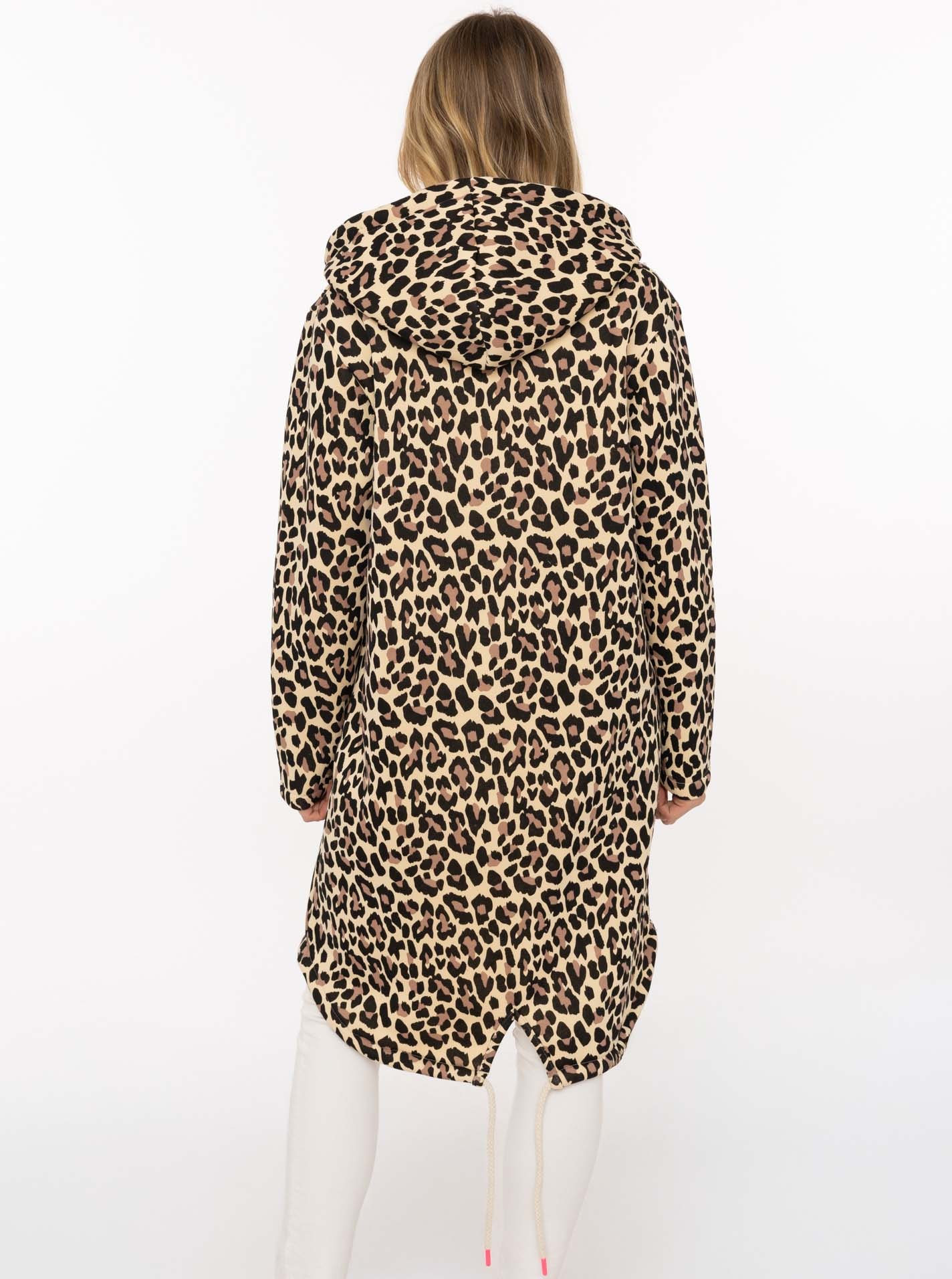 Zwillingsherz Kurzmantel »"Leo Allover"« gemustert, Taschen, Reißverschluß