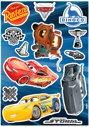 Wandtattoo »Cars3«