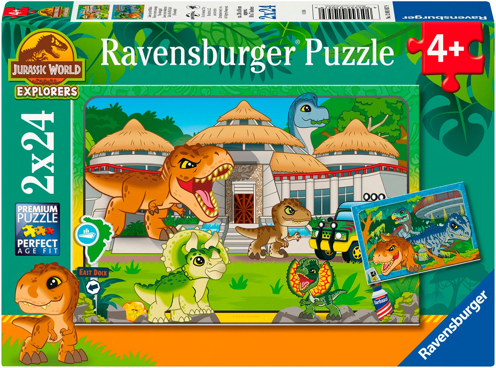 Puzzle »Leben in der Wildnis«, (48 tlg.), 2x24 Teile; Made in Europe, FSC® - schützt...