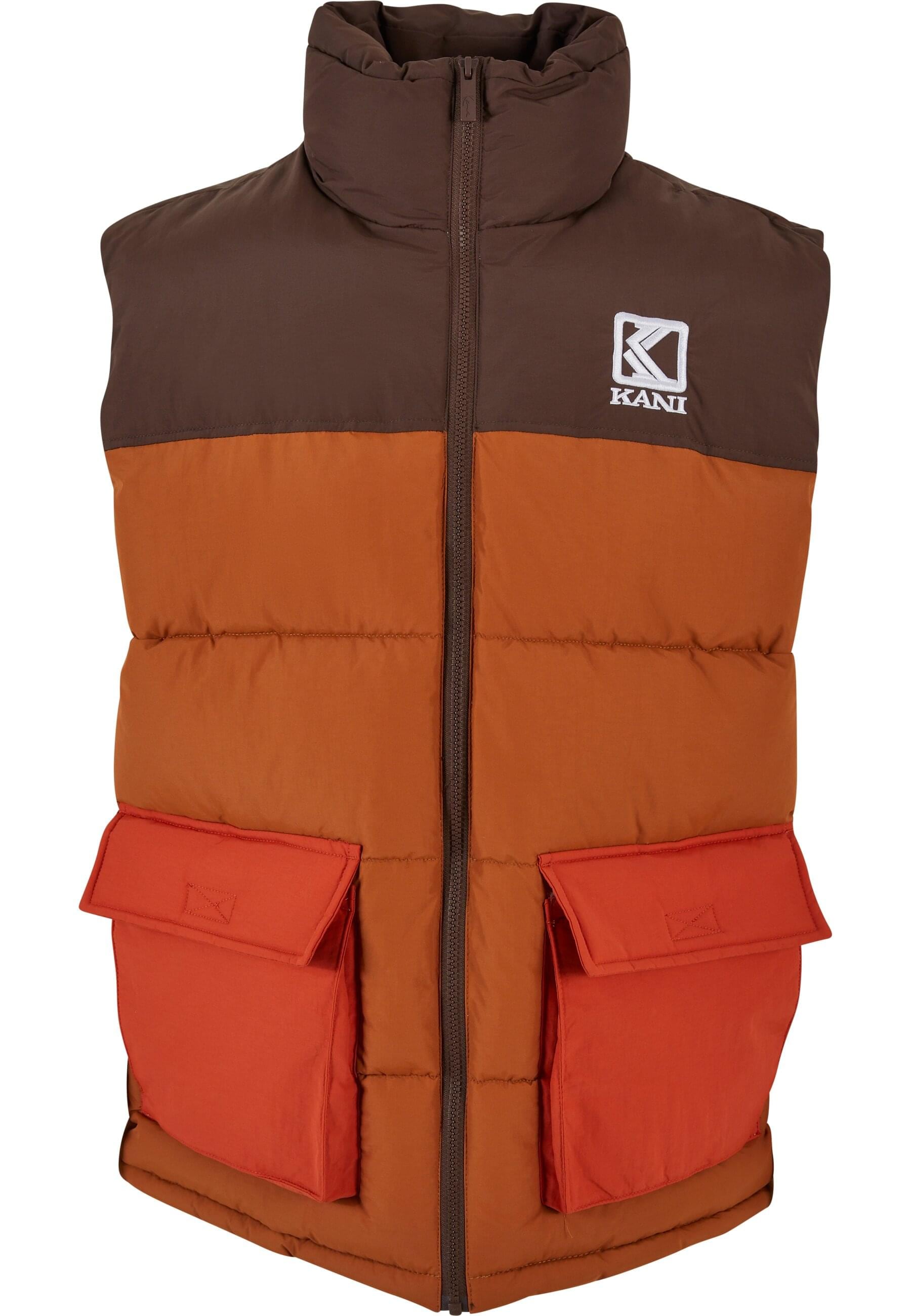 Karl Kani Steppweste "Karl Kani Herren KM224-020-1 KK OG Block Puffer Vest" günstig online kaufen