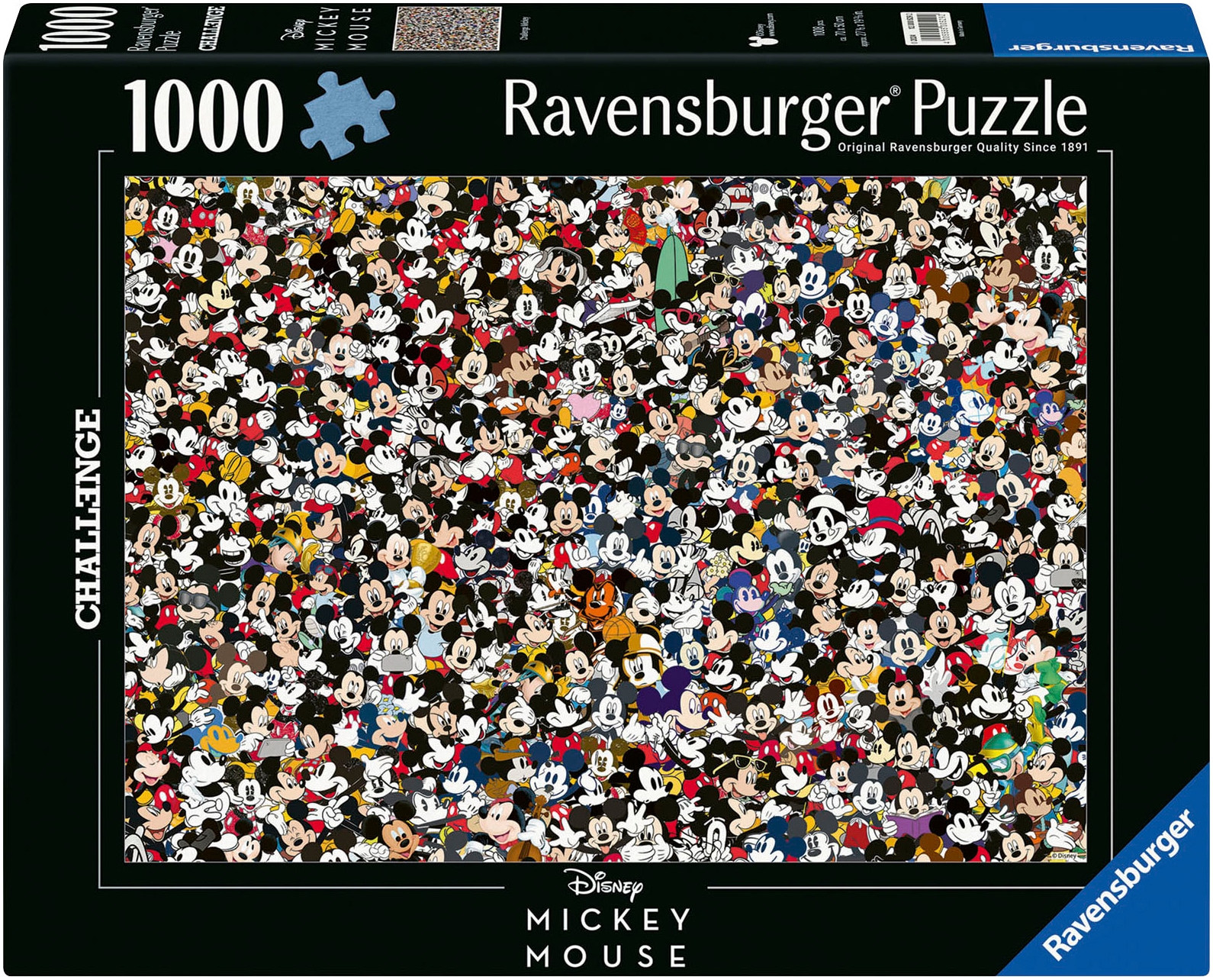 Puzzle »Challenge, Mickey«, Made in Germany; FSC® - schützt Wald - weltweit