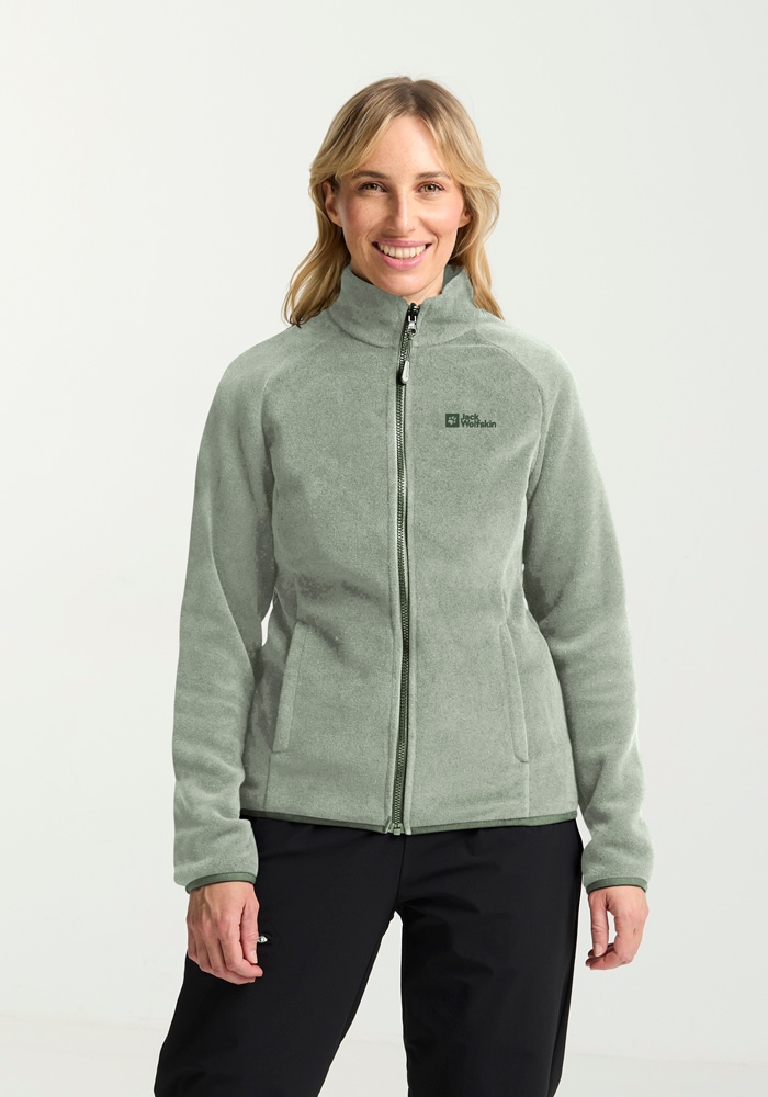 Jack Wolfskin 3-in-1-Funktionsjacke "MOONRISE 3IN1 JKT W" mit Kapuze mit herausnehmbarer Fleecejacke, winddicht, wasserabweisend