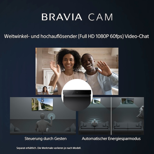 Sony LED-Fernseher »KD-55X80L«, 139 cm/55 Zoll, 4K Ultra HD, Google TV-Smart -TV, HDR, X1-Prozessor, Sprachsuche, BRAVIA Core ECOPACK | BAUR