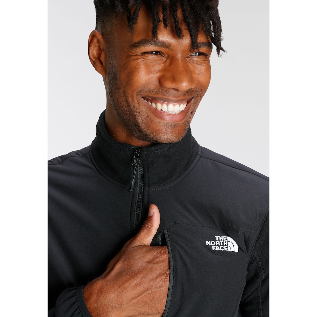 The North Face Fleecejacke »M GLACIER PRO FULL ZIP«, mit klassischer Label-Stickerei am Schlüsselbein