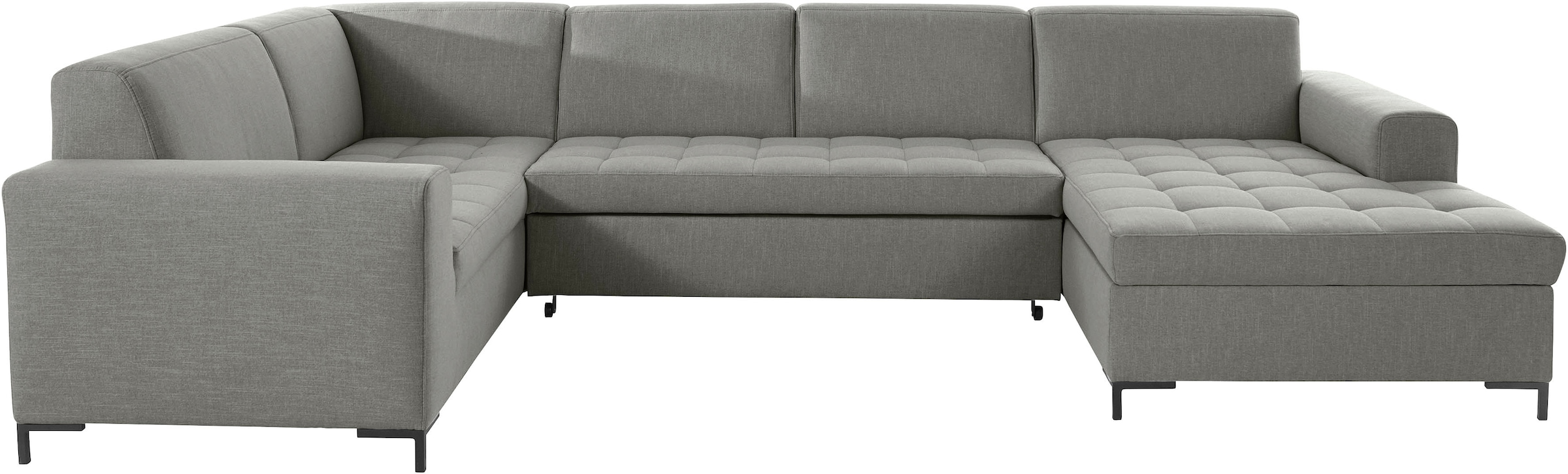 OTTO home Wohnlandschaft "Grazzo, aktuelle Steppung im Sitz, viel Platz, U- günstig online kaufen