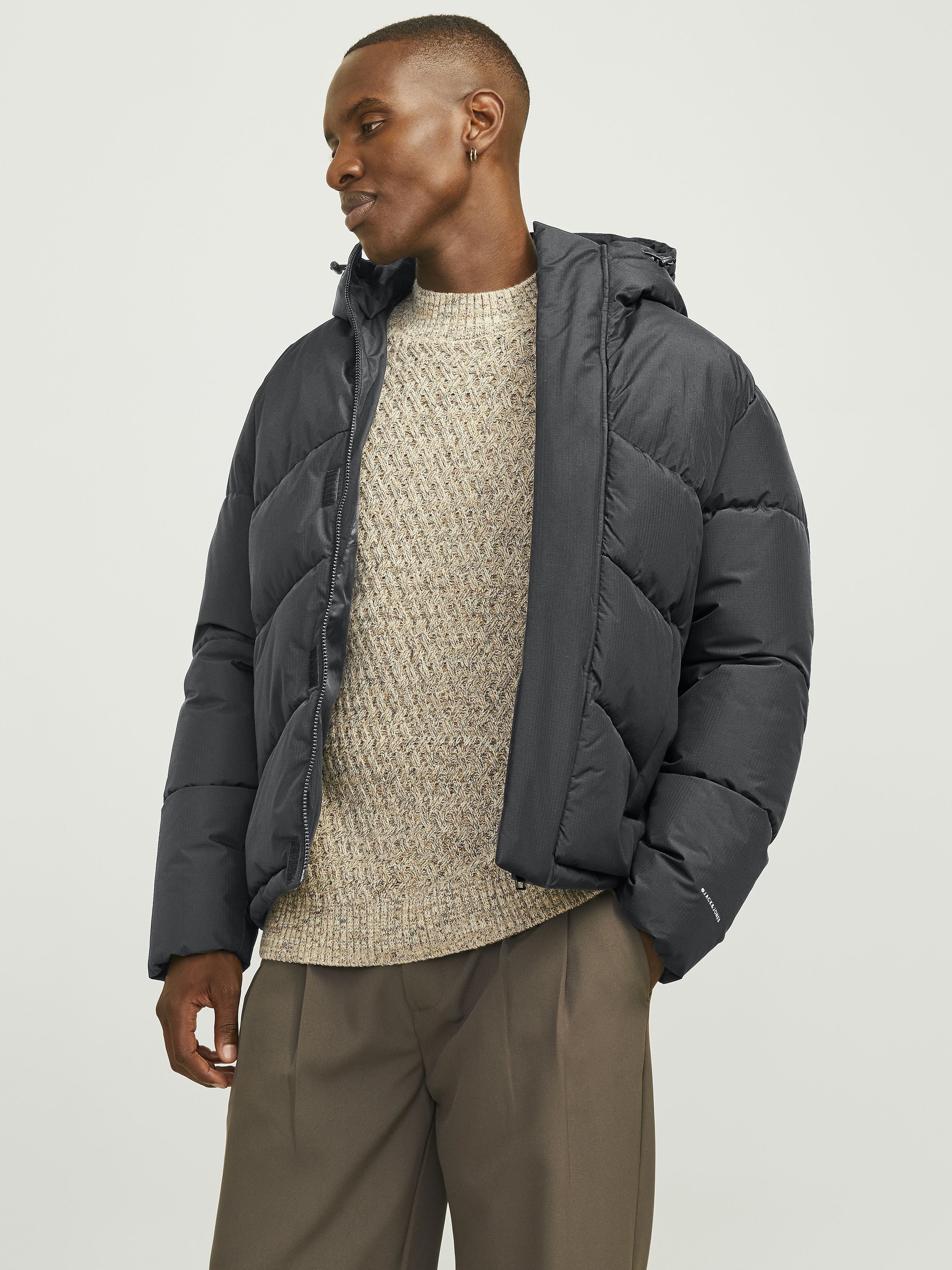 Jack & Jones Steppjacke "JJWORLD PUFFER JACKET", mit Kapuze günstig online kaufen