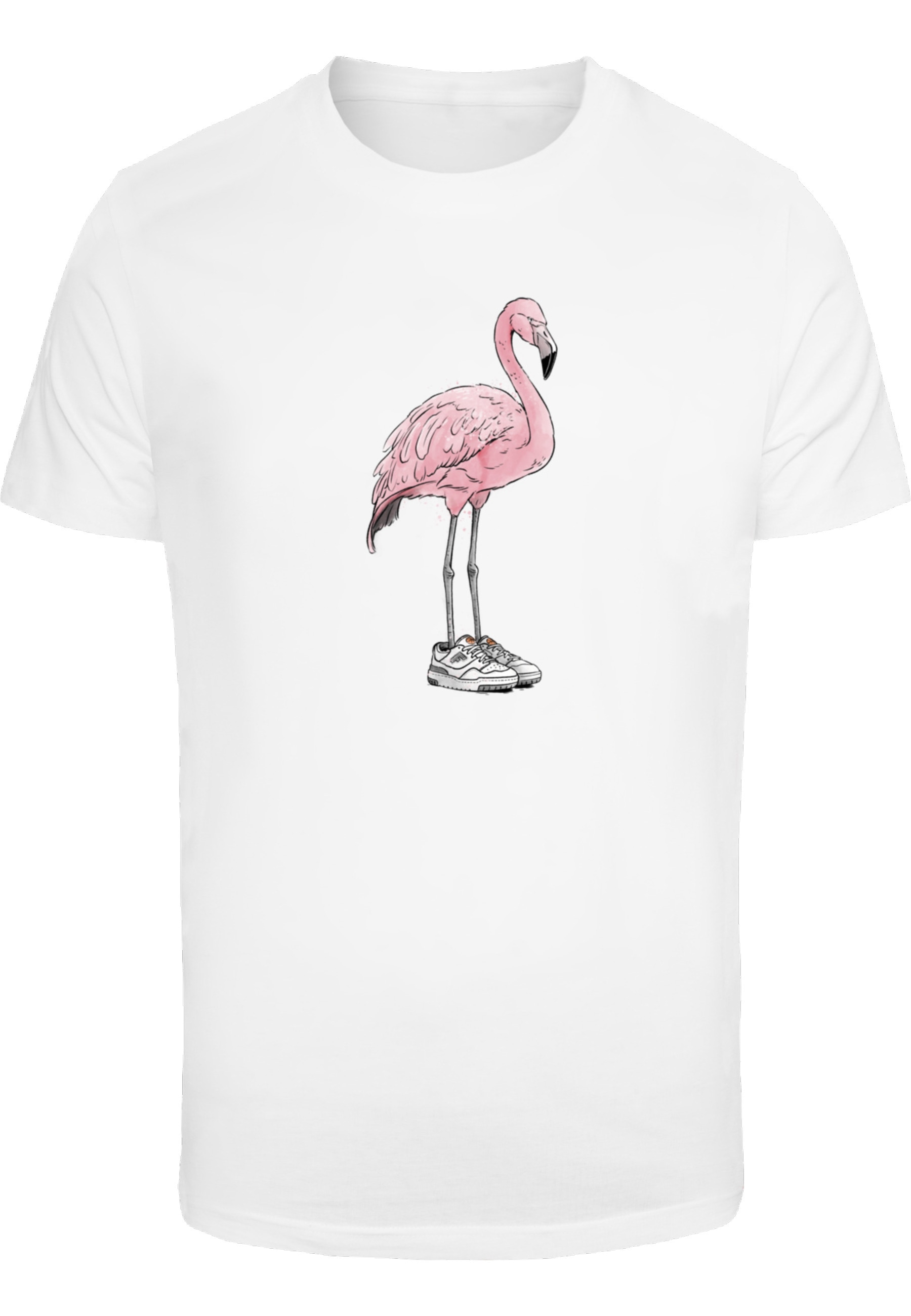 MisterTee T-Shirt "MisterTee Herren Flamingo Baller Tee" 1 Stk.