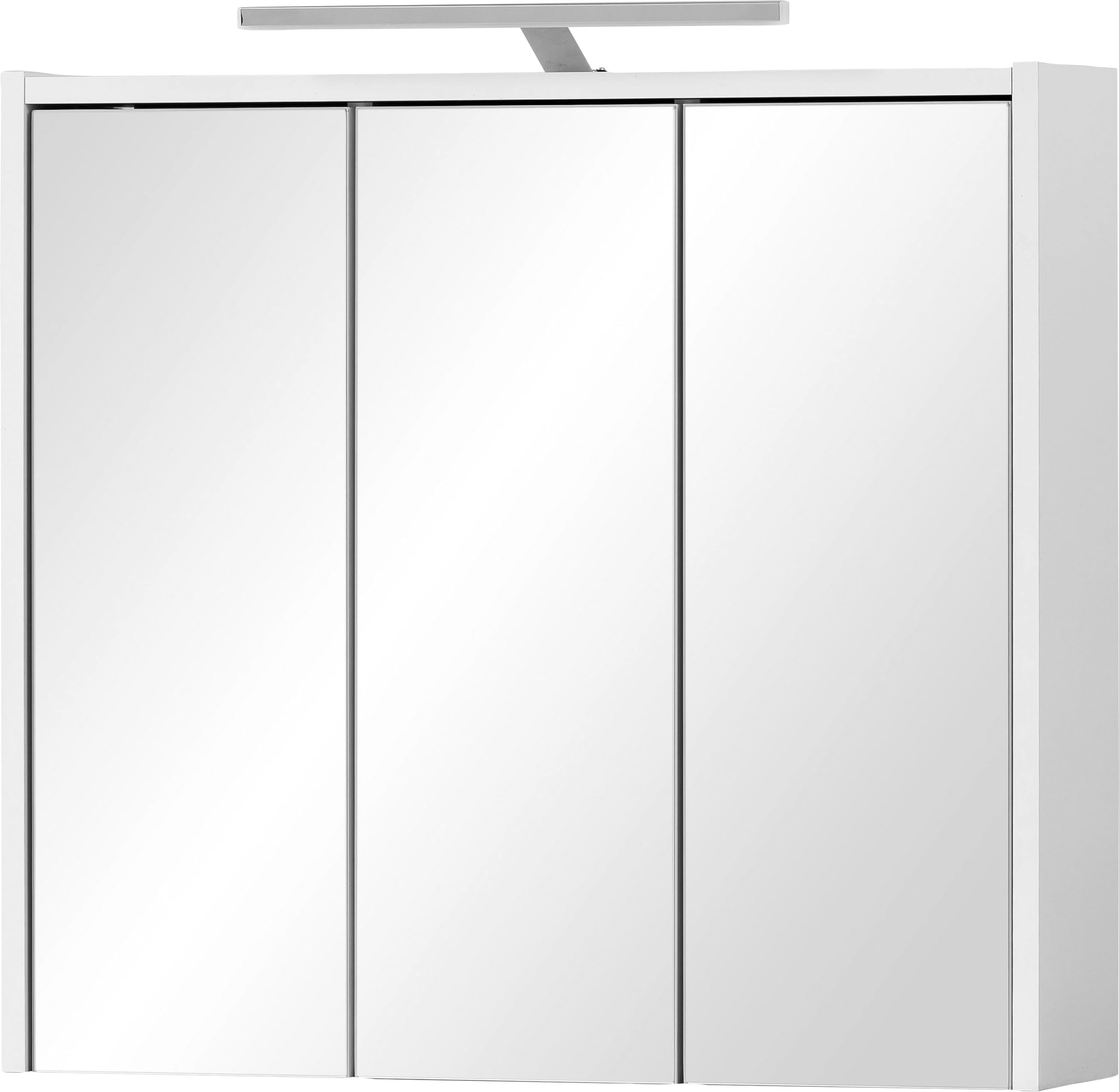 HELD MÖBEL Spiegelschrank Spiegel Licht mit LED, Bestseller«, 3 Badspiegel »Texas BAUR Badmöbel | mit Breite Türen, 60cm, Badmöbel, Badschrank Badezimmerspiegelschrank mit