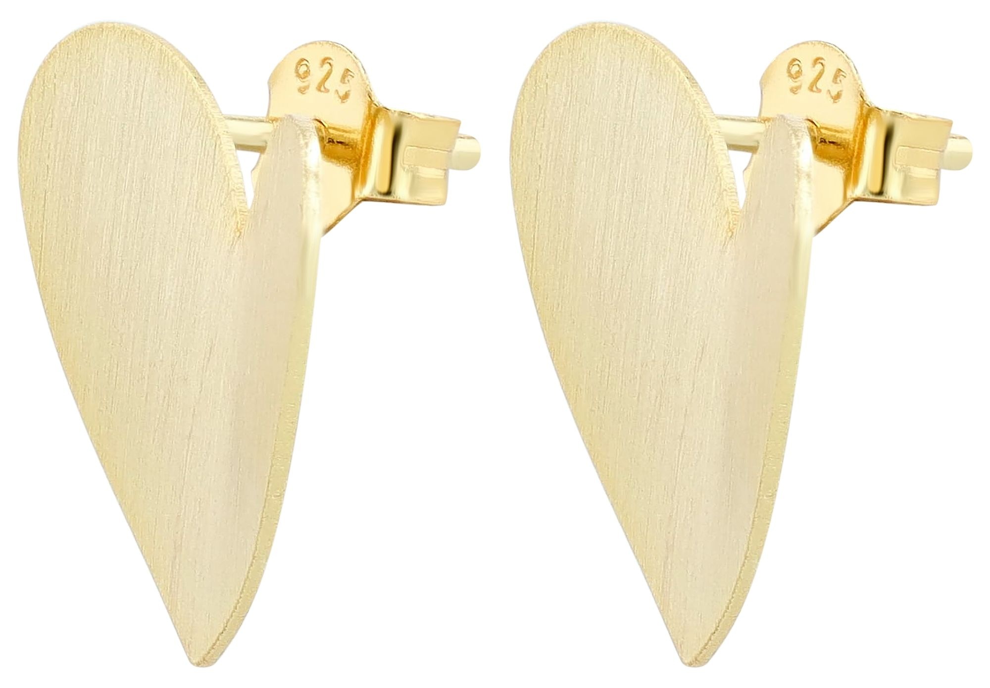 Adelia´s Paar Ohrhänger "Damen Ohrringe – Ohrstecker Herz aus 925 Silber" I günstig online kaufen