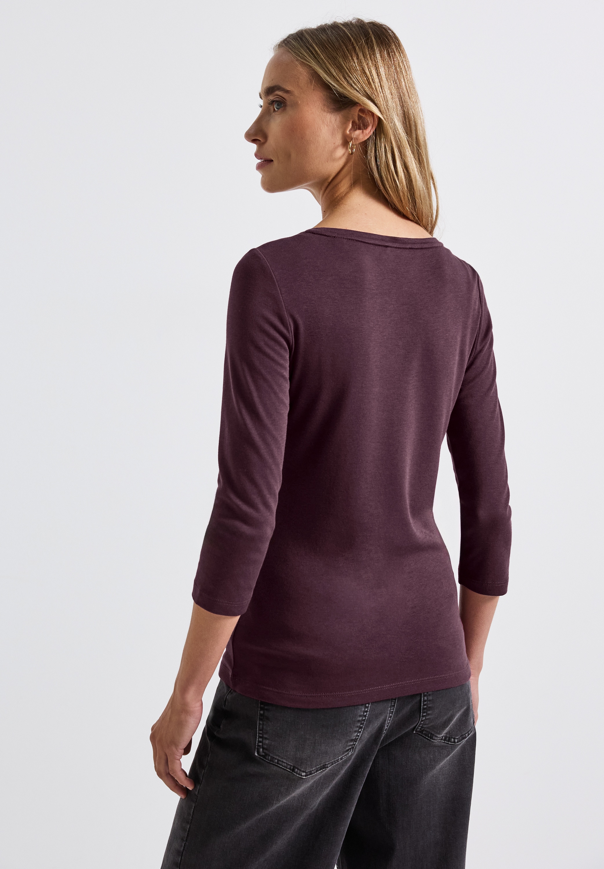 STREET ONE 3/4-Arm-Shirt, mit 3/4 Ärmeln